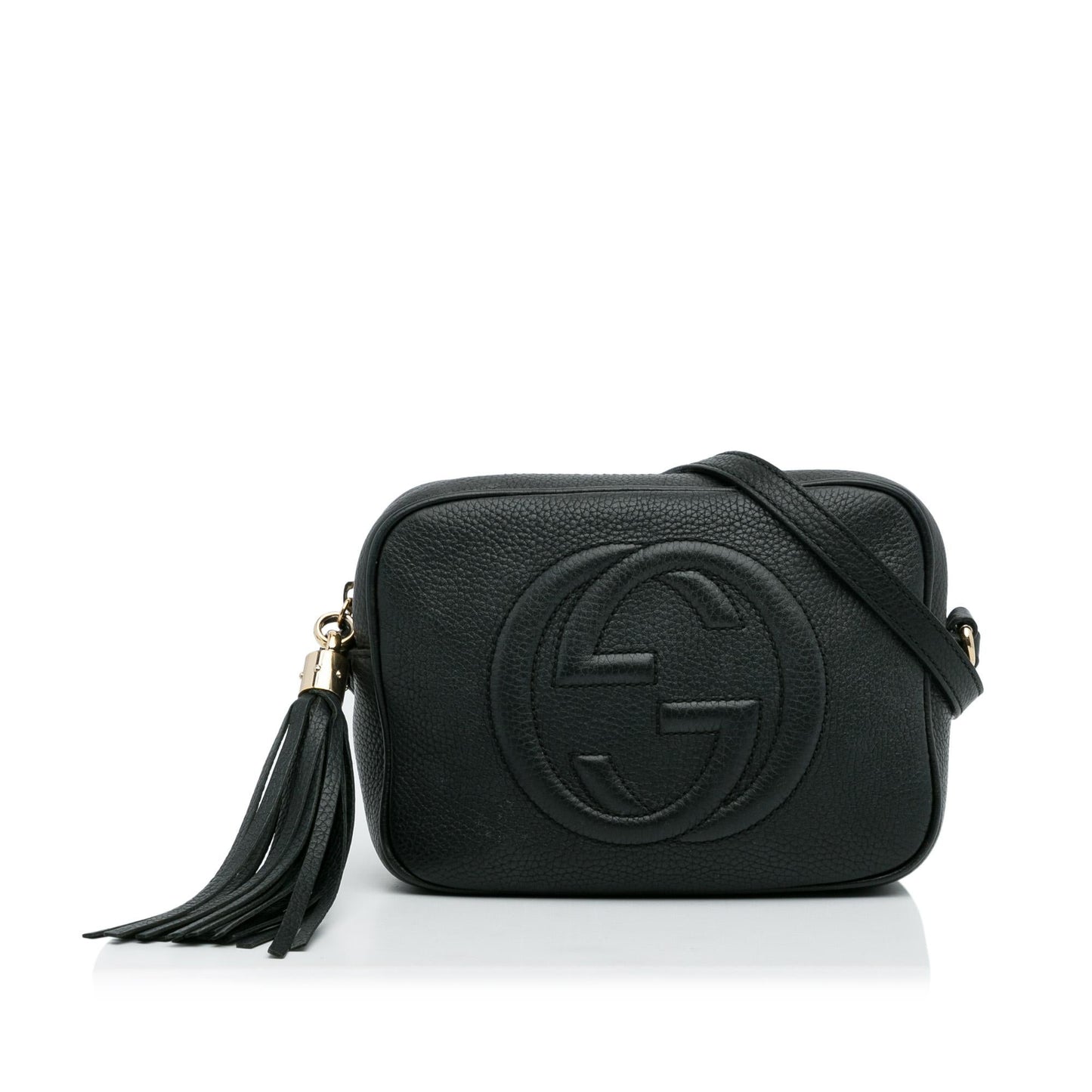Gucci Soho Disco SHG-GwOCFL Calf Black Crossbody Bag