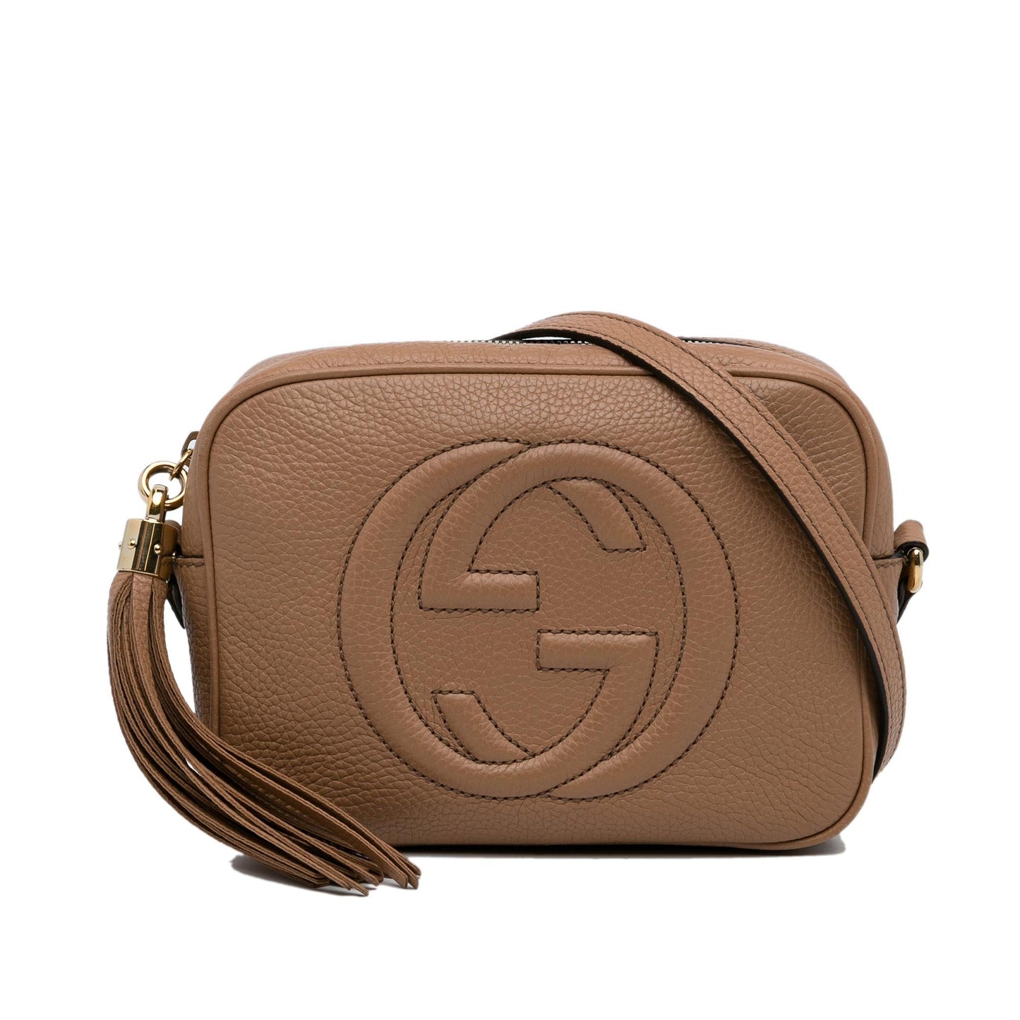Gucci Soho Disco SHG-8iTsJN Calf Brown Crossbody Bag