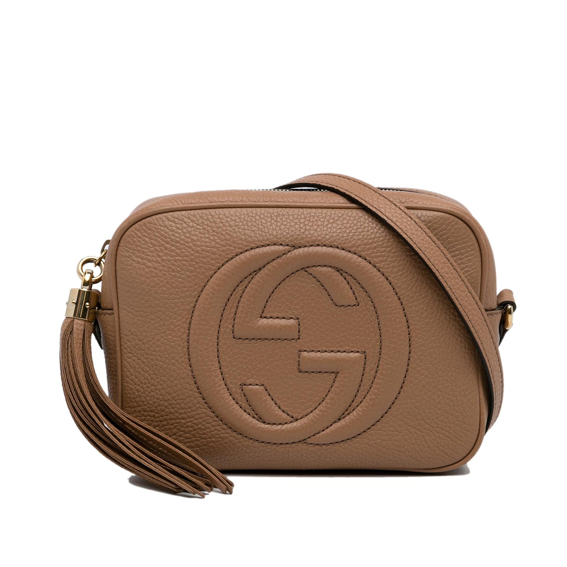Gucci Soho Disco SHG-8iTsJN Calf Brown Crossbody Bag