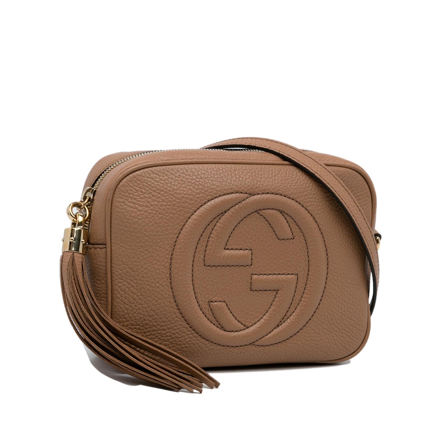 Gucci Soho Disco SHG-8iTsJN Calf Brown Crossbody Bag
