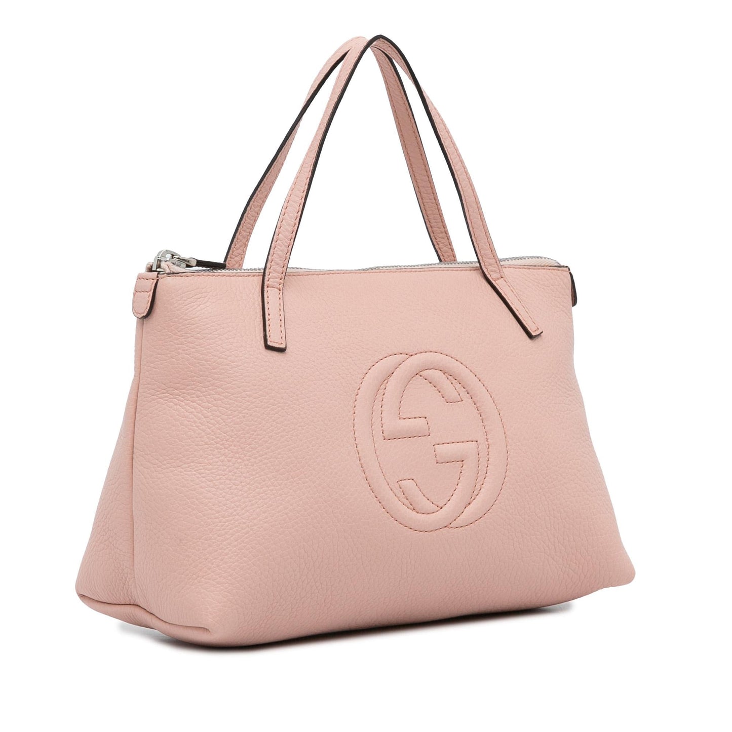 Gucci Soho Kids SHG-6jSoEV Calf Pink Satchel Bag