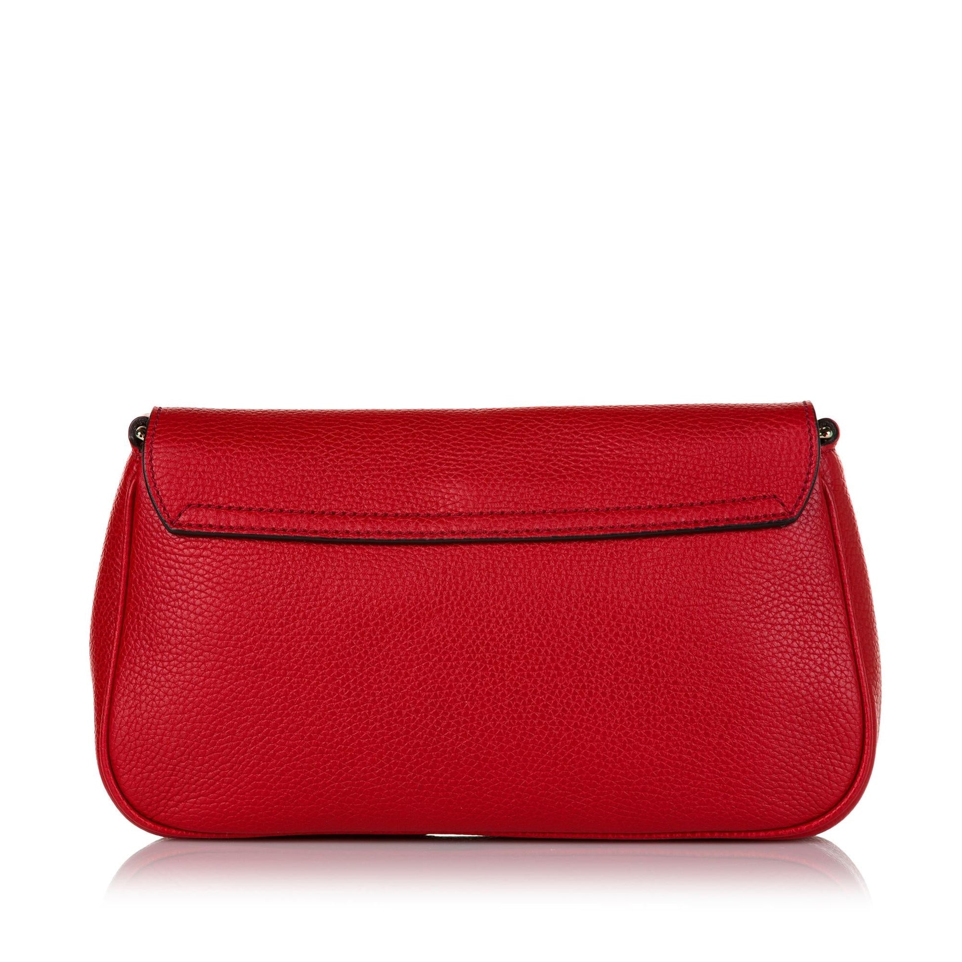 Gucci Soho SHG Leather Calf Red Crossbody Bag Bag Shg