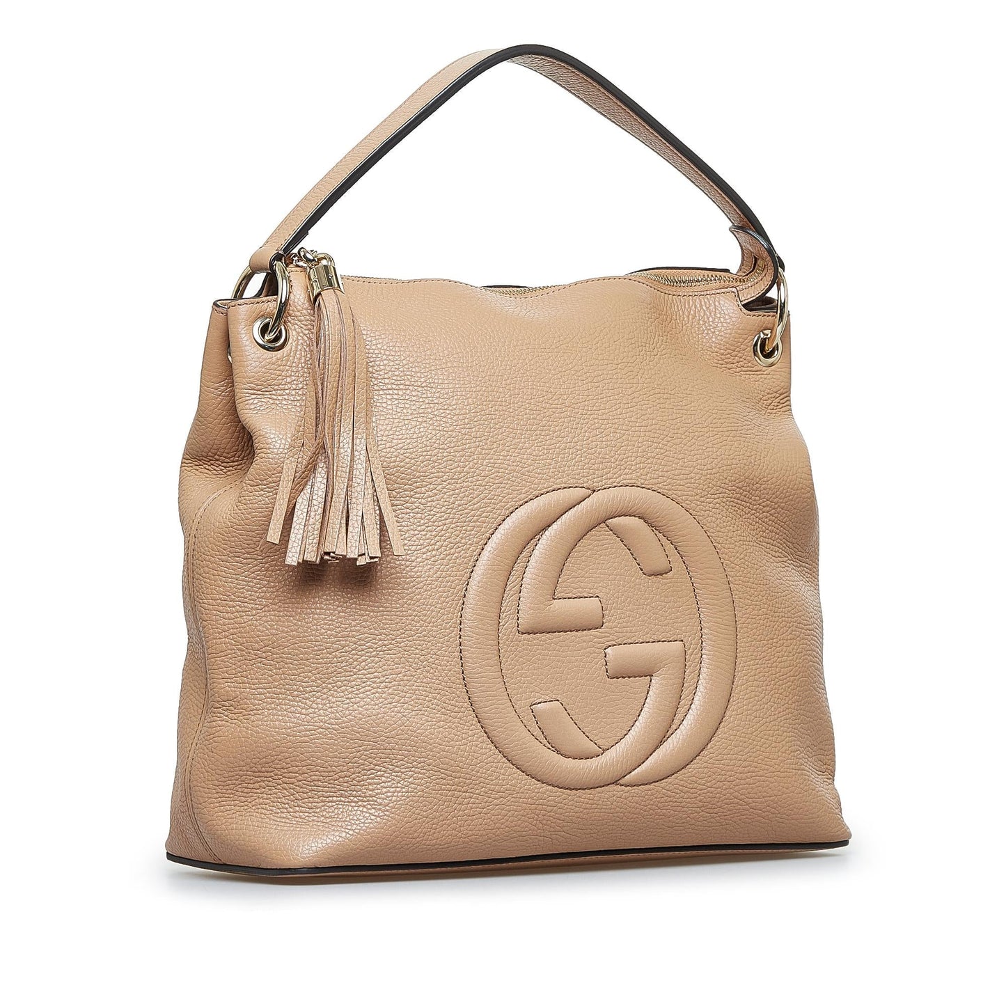 Gucci Soho SHG-u8gGup Leather Calf Brown Satchel Bag