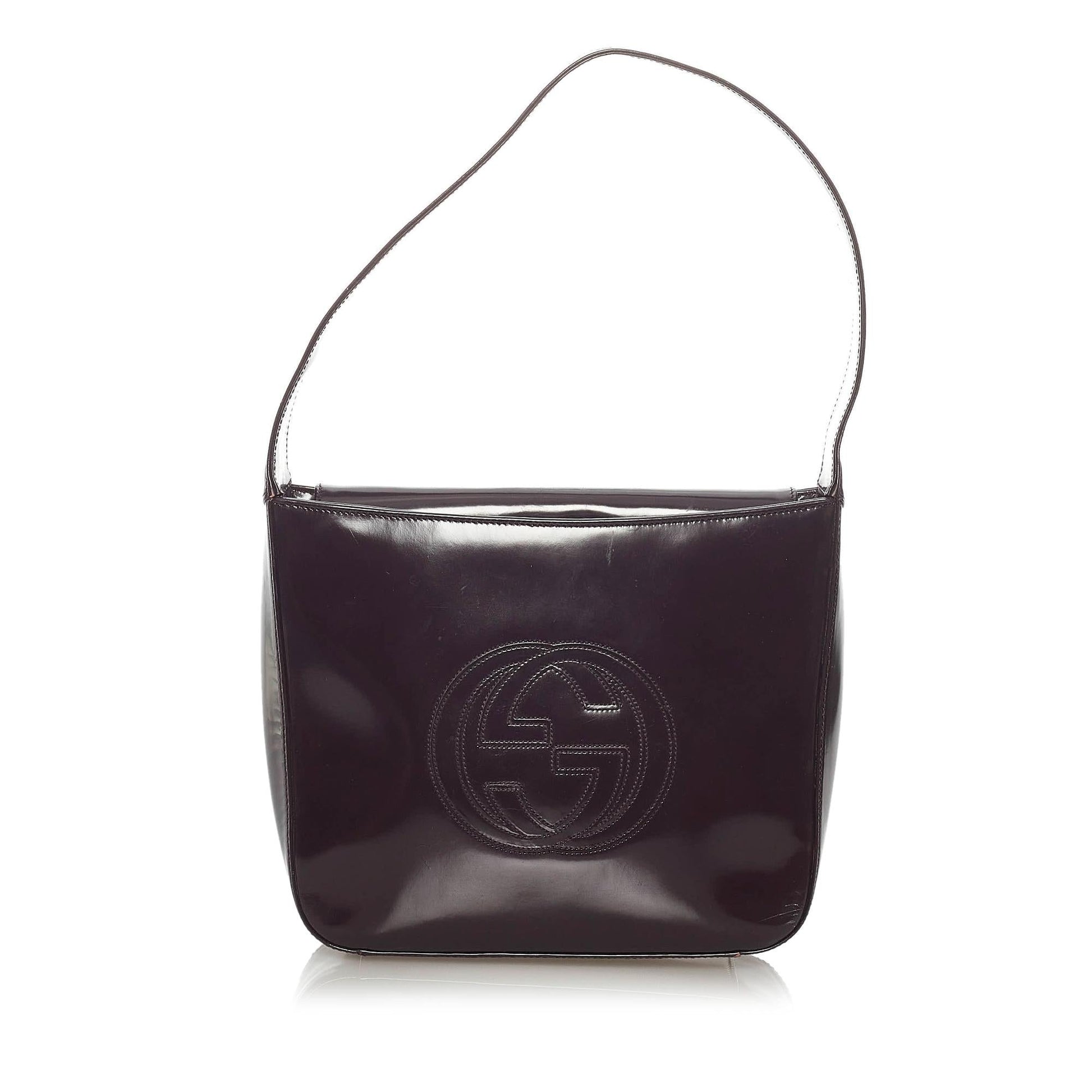 Gucci Soho SHG Leather Patent Shoulder Bag