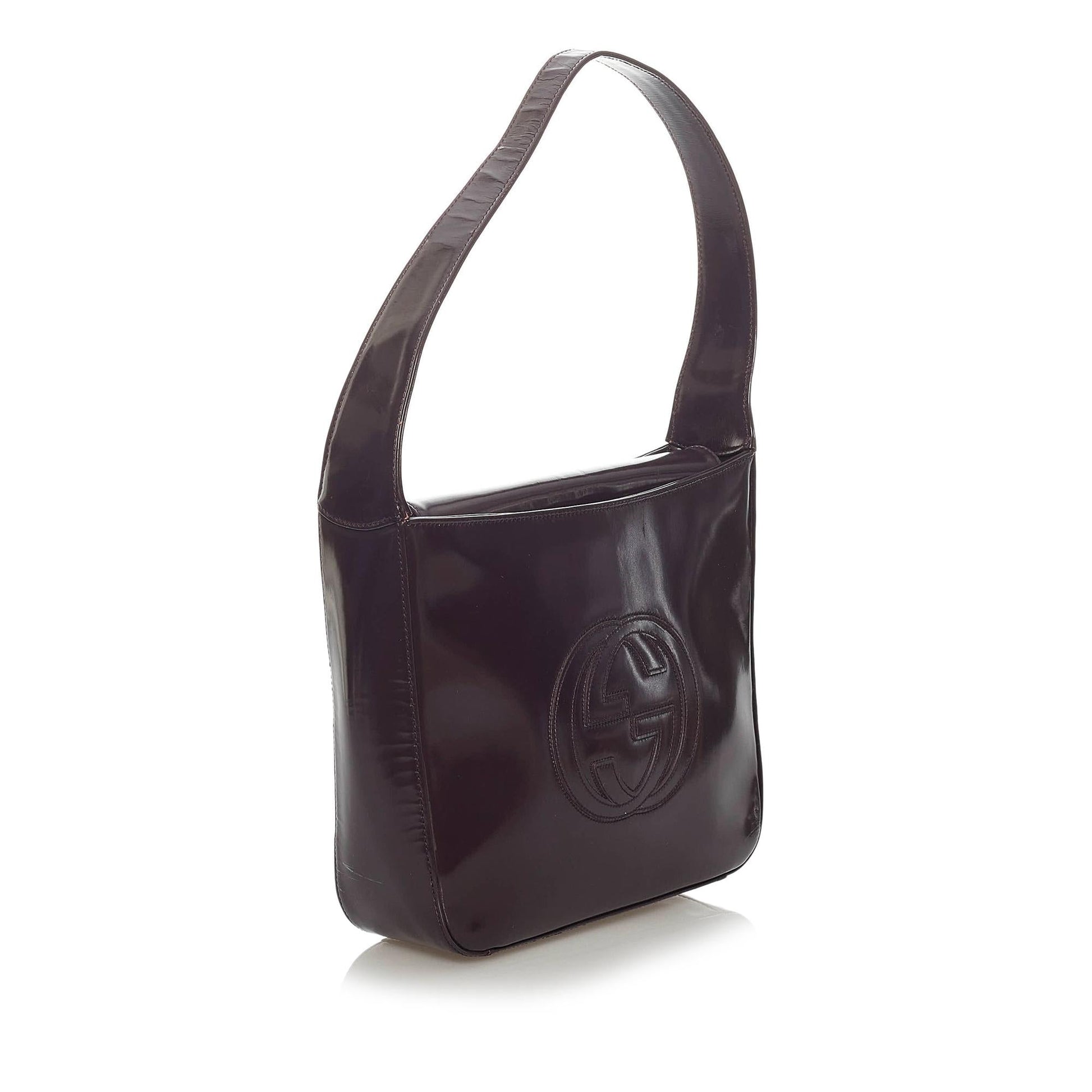Gucci Soho SHG Leather Patent Shoulder Bag