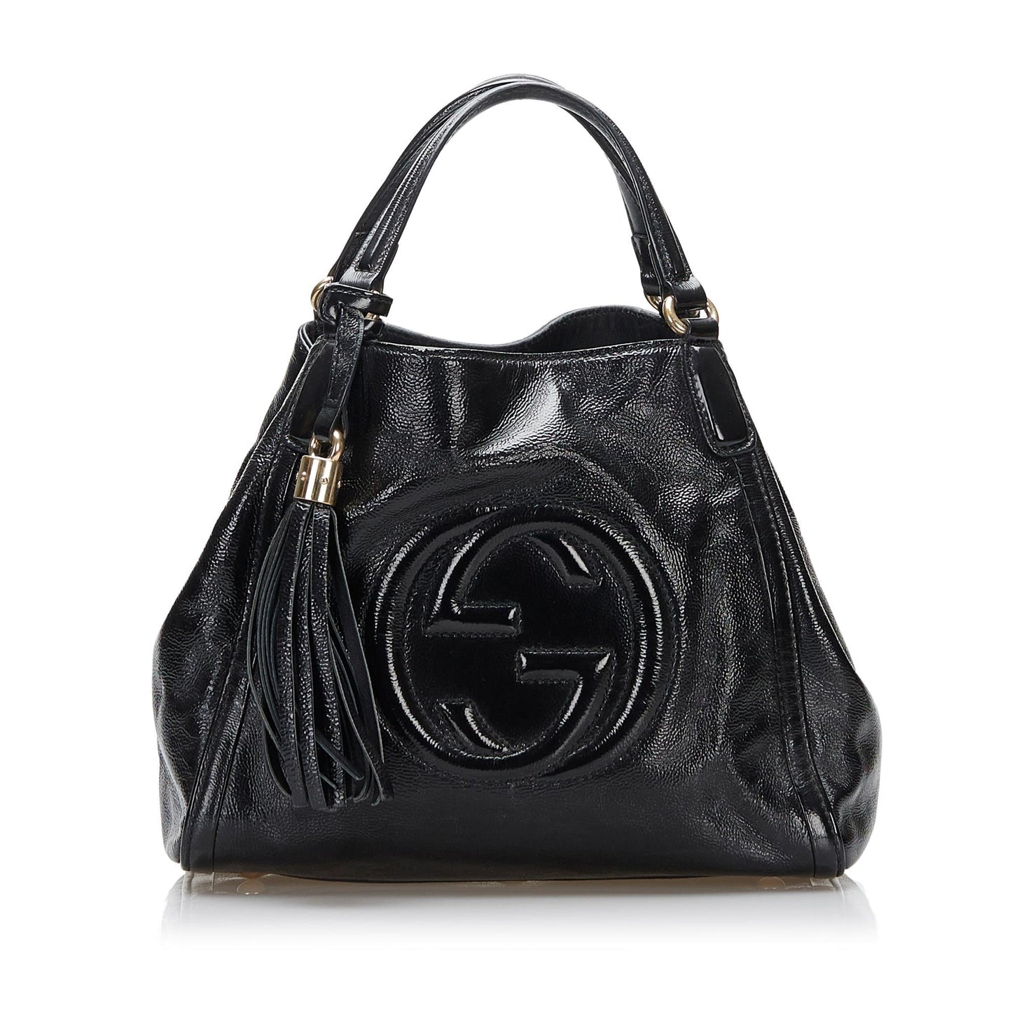 Gucci Soho SHG Calf Black Satchel Bag
