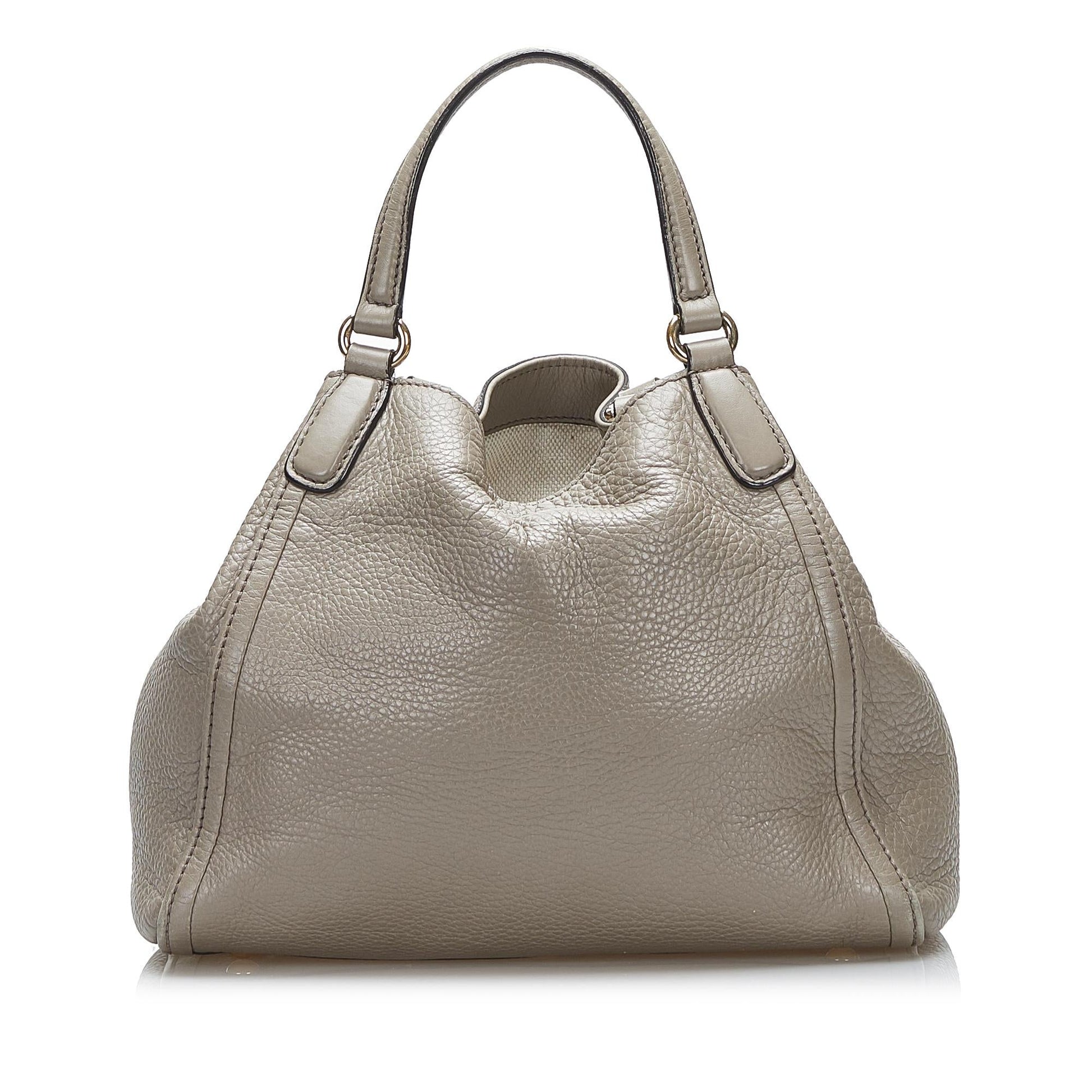 Gucci Soho SHG-cH7U1w Calf Brown Satchel Bag
