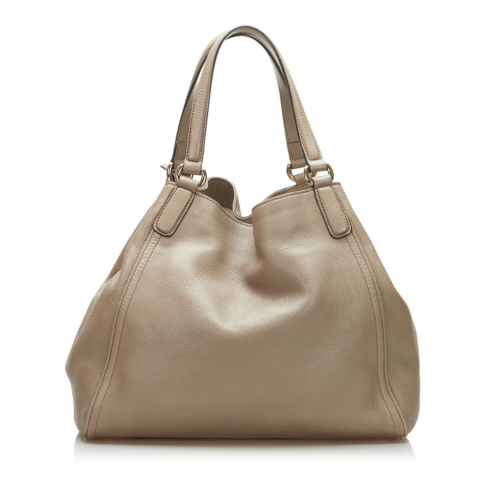 Gucci Soho SHG-P1OUPh Calf Brown Tote Bag