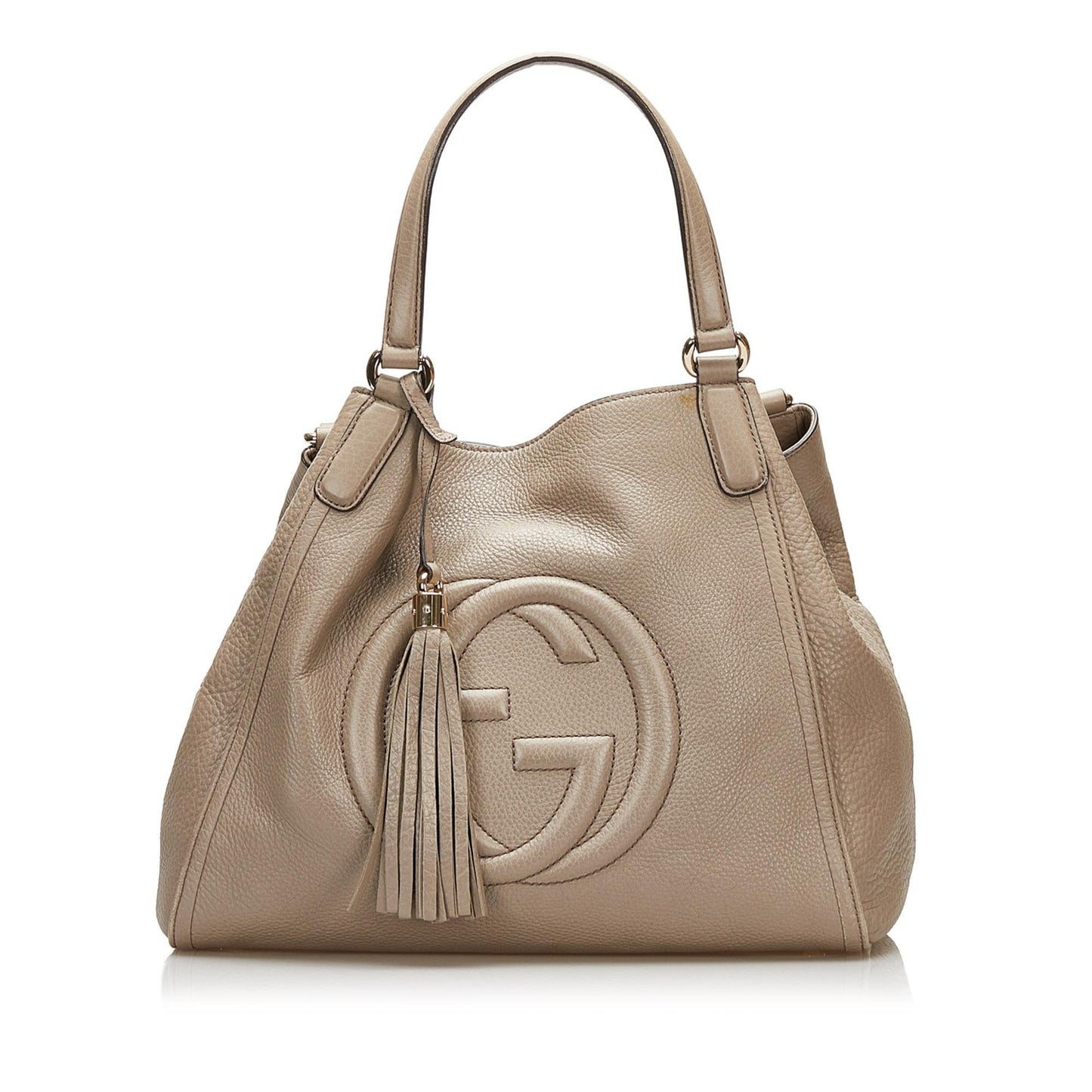 Gucci Soho SHG Calf Brown Tote Bag