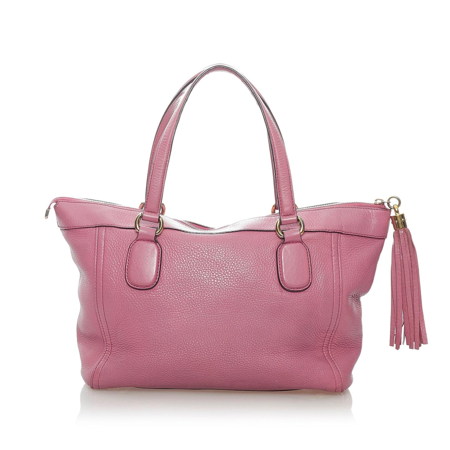 Gucci Soho Working SHG Leather Calf Pink Tote Bag