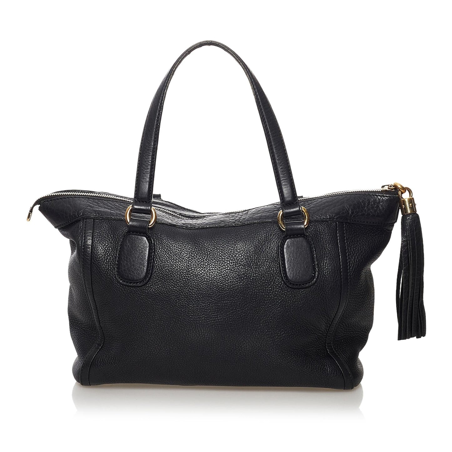 Gucci Soho Working SHG Leather Calf Black Tote Bag