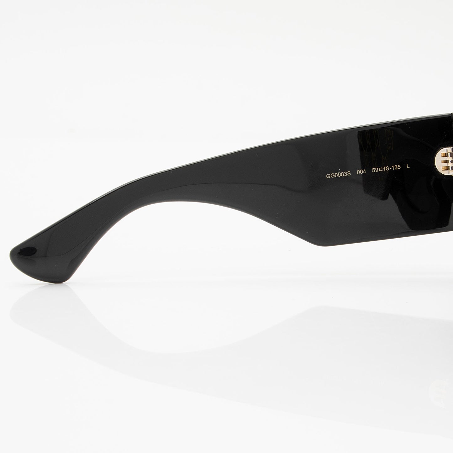 Gucci GG Street Shield Sunglasses Black Accessory
