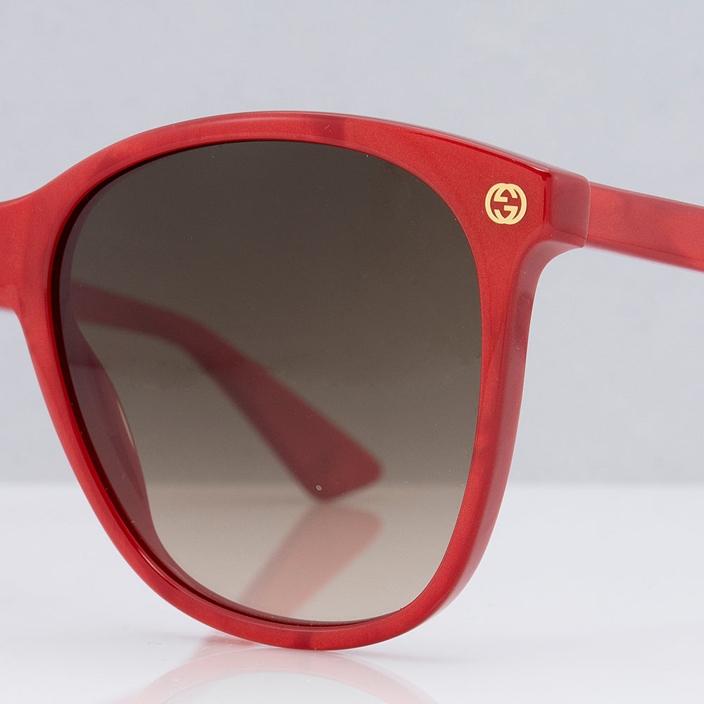 Gucci Square GG Sunglasses SHF Red Accessory