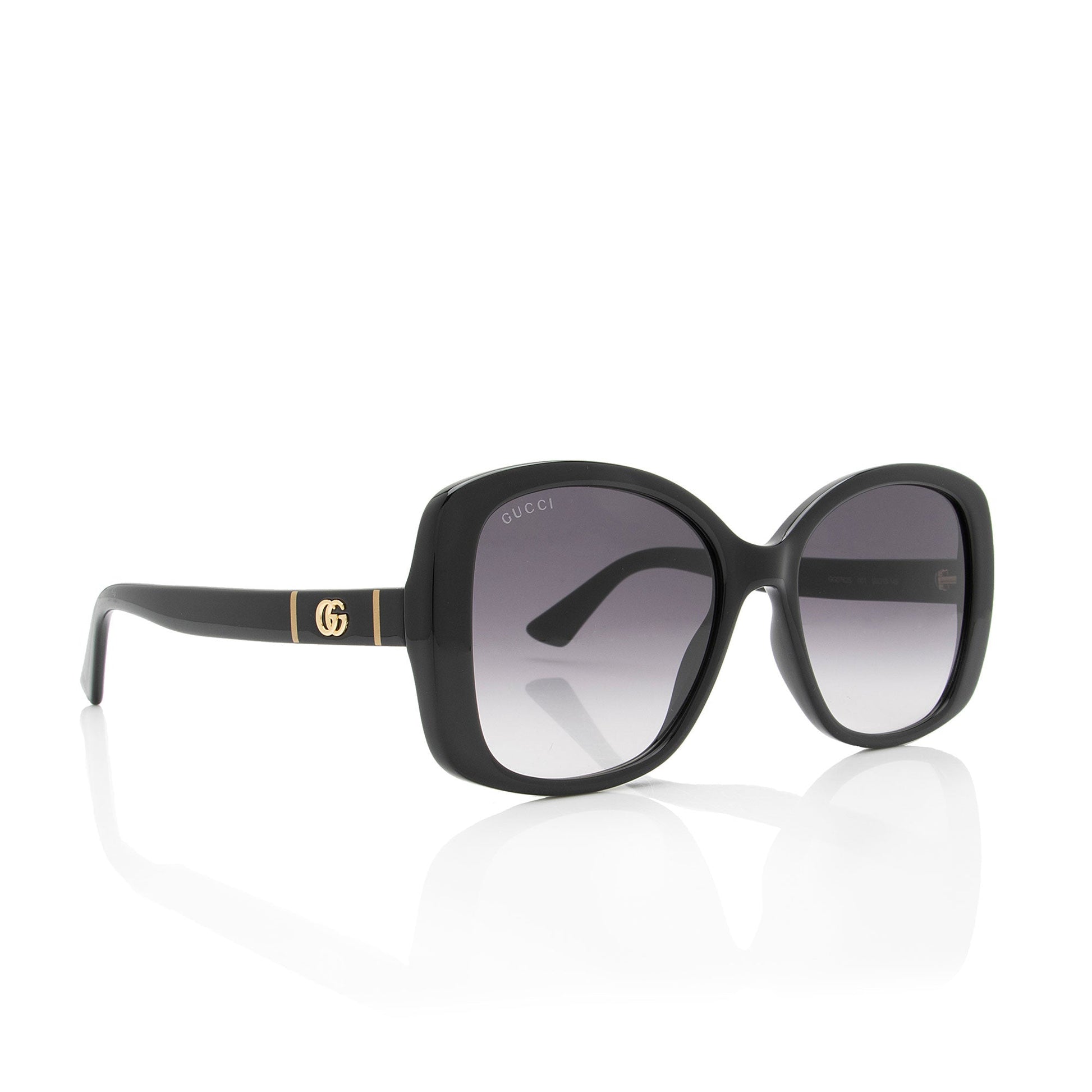 Gucci Square GG Sunglasses SHF-onKEoi Black Accessory