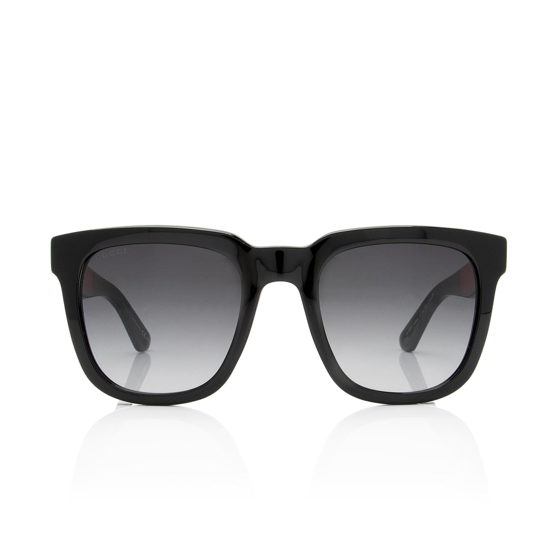 Gucci Square Sunglasses SHF-yz9YME Black Red Green Accessory