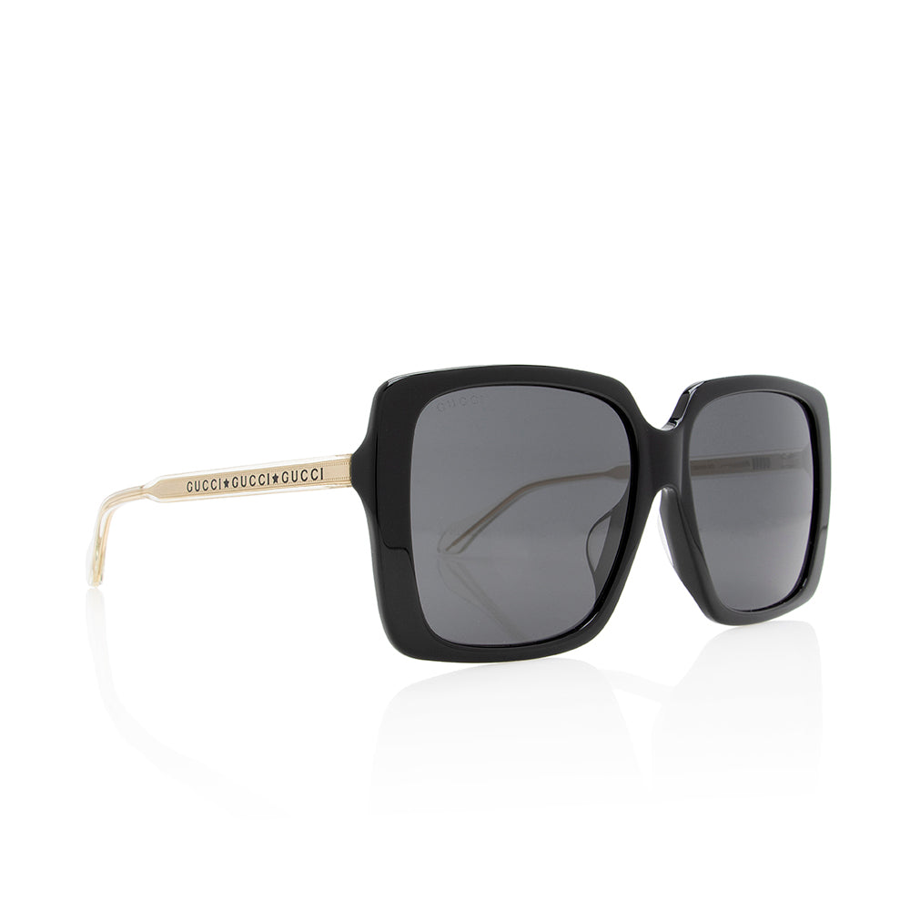 Gucci Square Sunglasses SHF Black Accessory