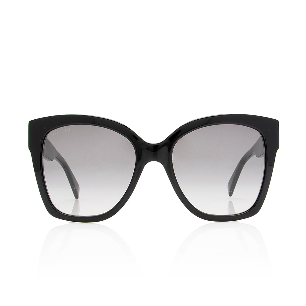 Gucci Oversize Square Sunglasses SHF Black Accessory
