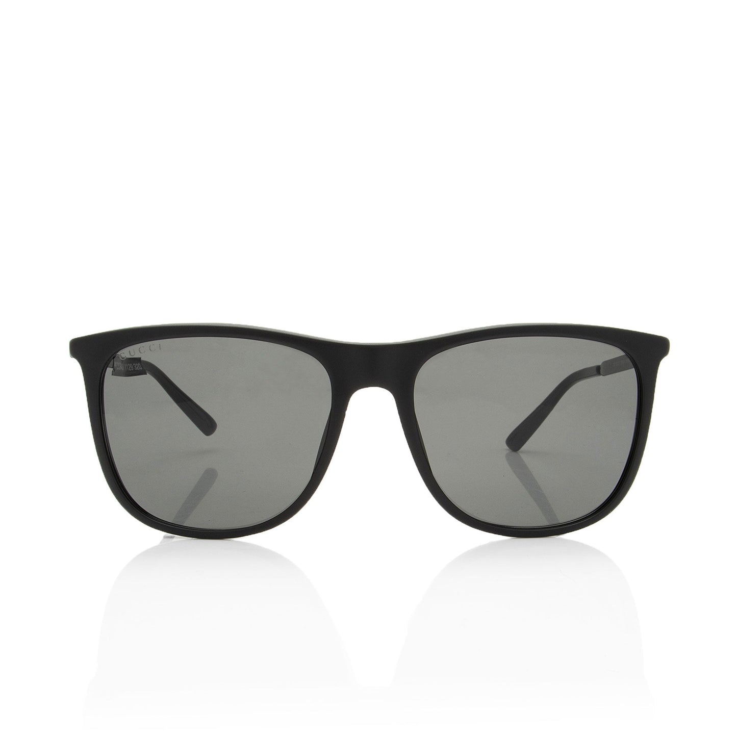 Gucci Web Square Sunglasses Black Accessory Square Sunglasses
