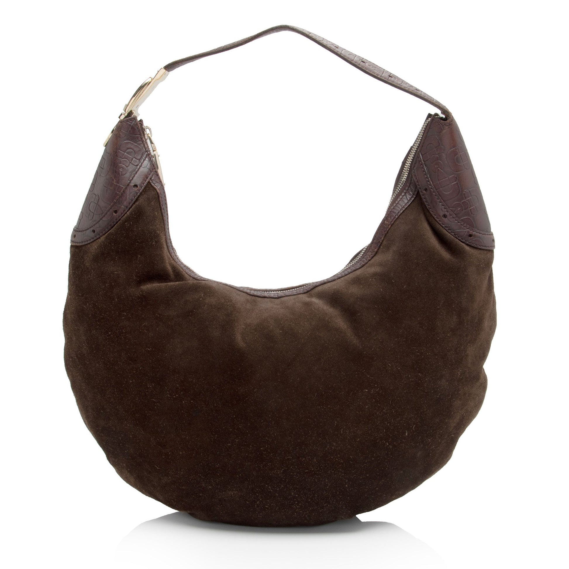 Gucci Horsebit Glam SHF-xMj6DL Leather Suede Brown Shoulder Bag