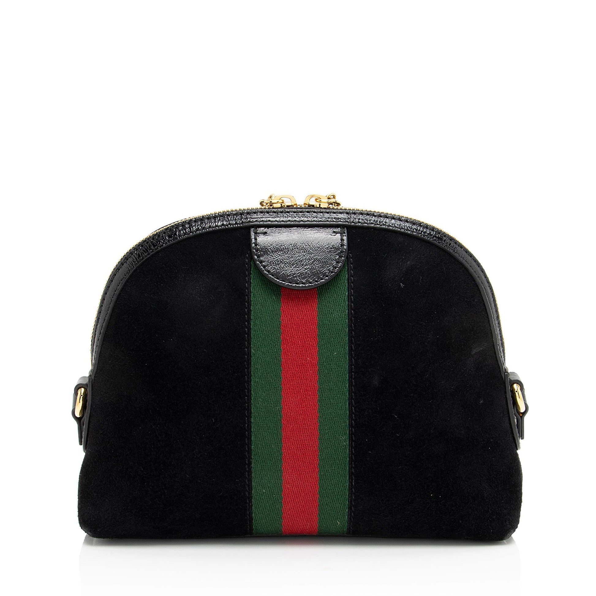 Gucci Ophidia Dome SHF-CFe9gy Leather Suede Nylon Patent Crossbody Bag