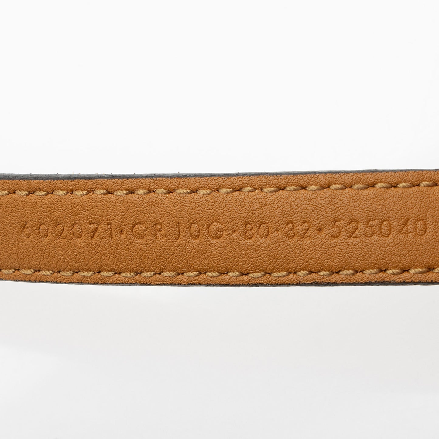 Gucci Torchon GG Skinny Belt - Leather Suede Brown Gold Accessory