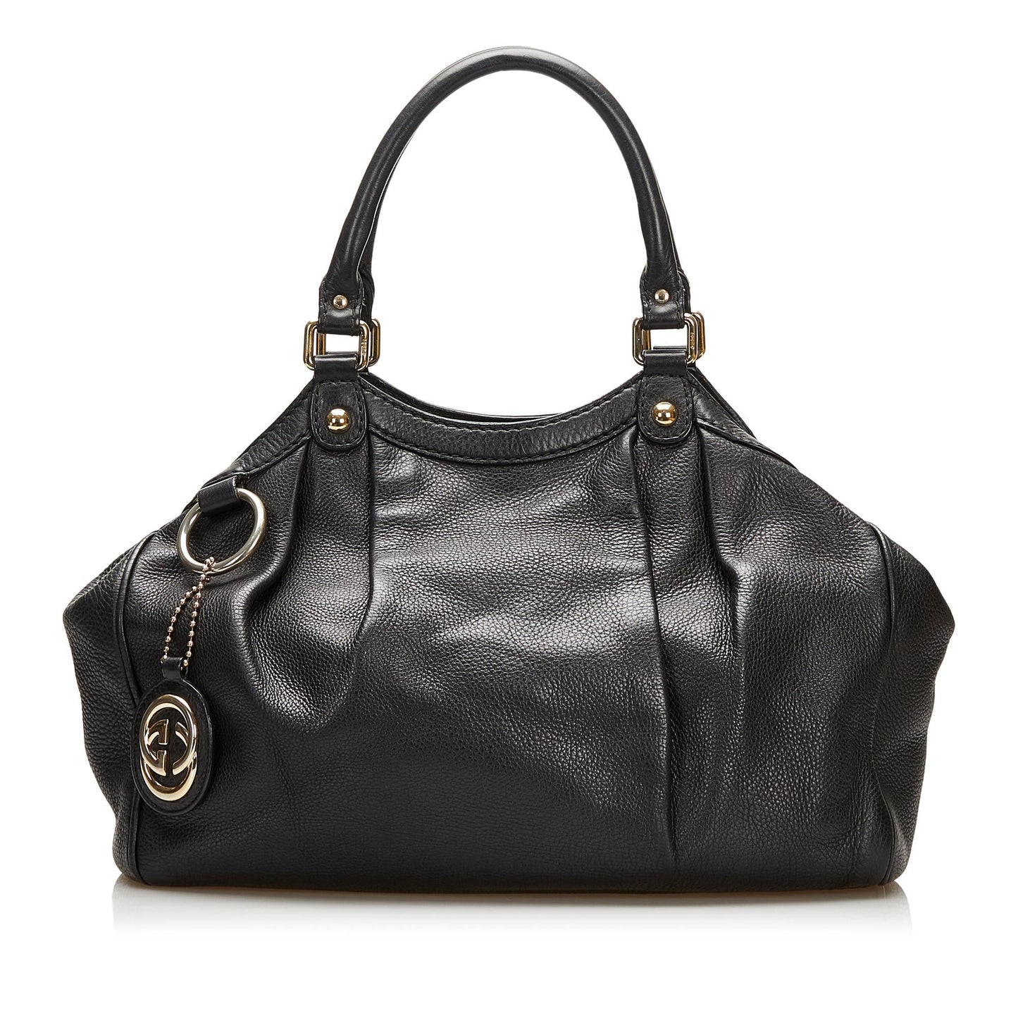 Gucci Sukey SHG Leather Calf Black Tote Bag