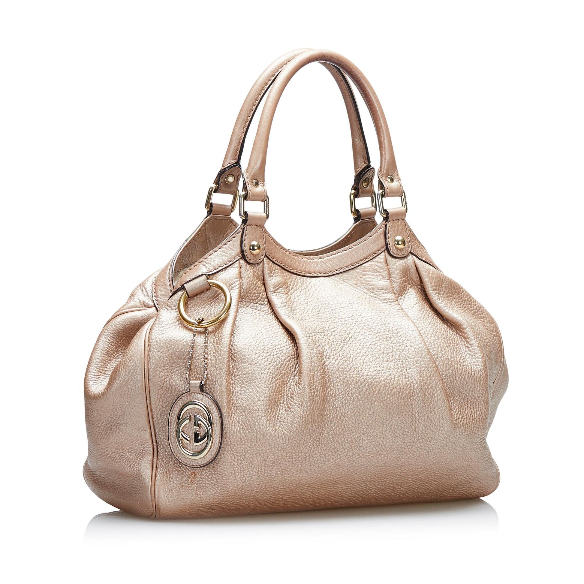 Gucci Sukey SHG-ZOc5D2 Calf Pink Tote Bag