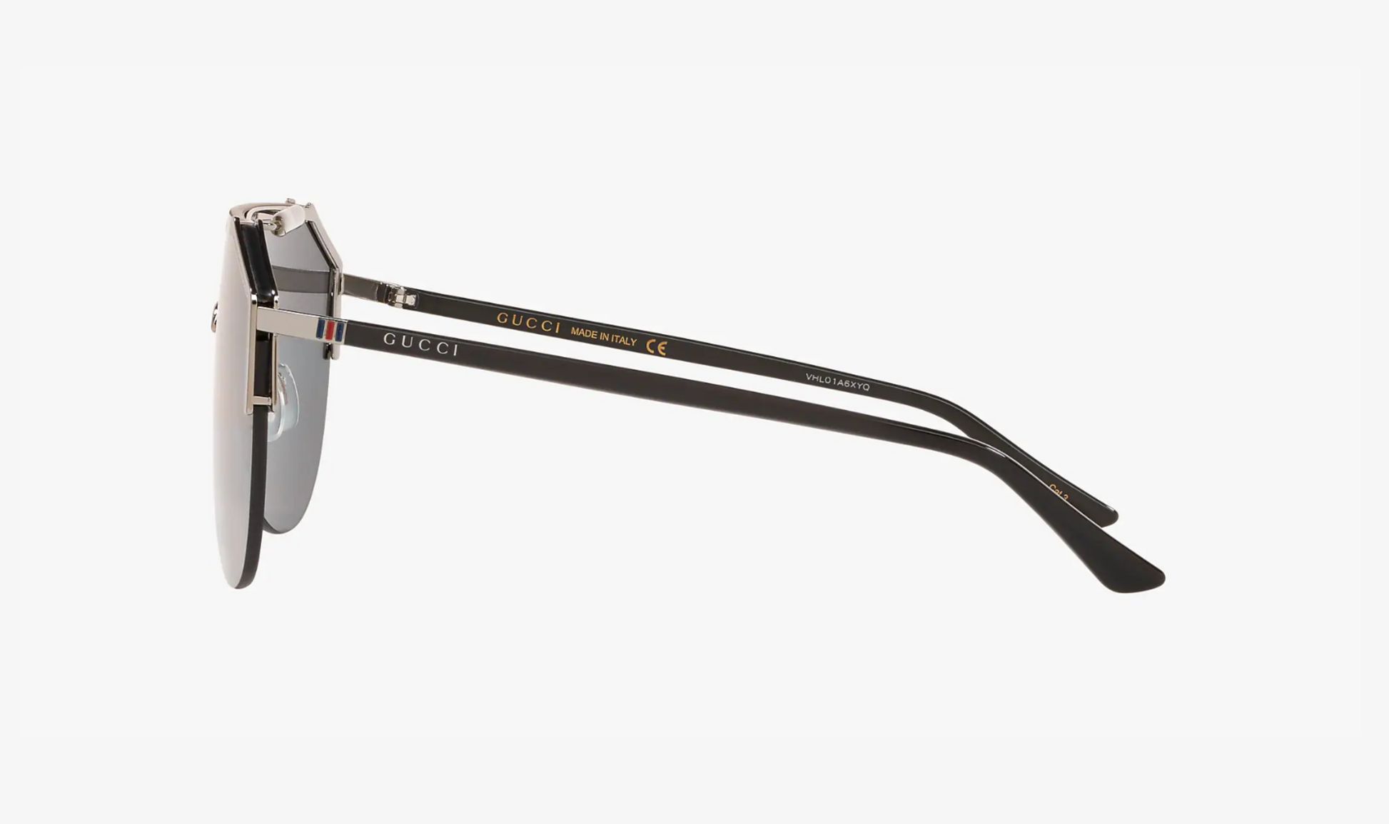 Gucci Sunglasses 's Ruthenium Black Grey