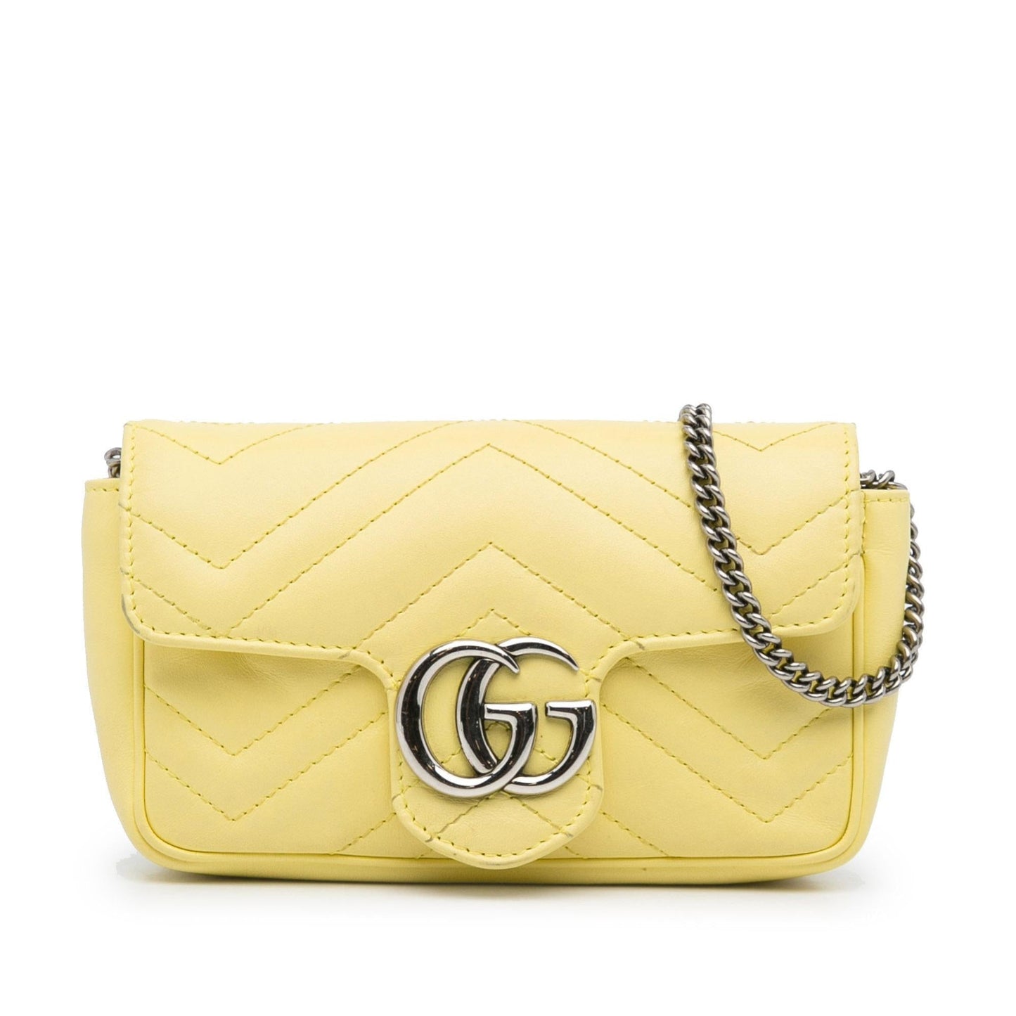 Gucci Super GG Marmont SHG-09ddxk Matelasse Calf Mini Crossbody Bag