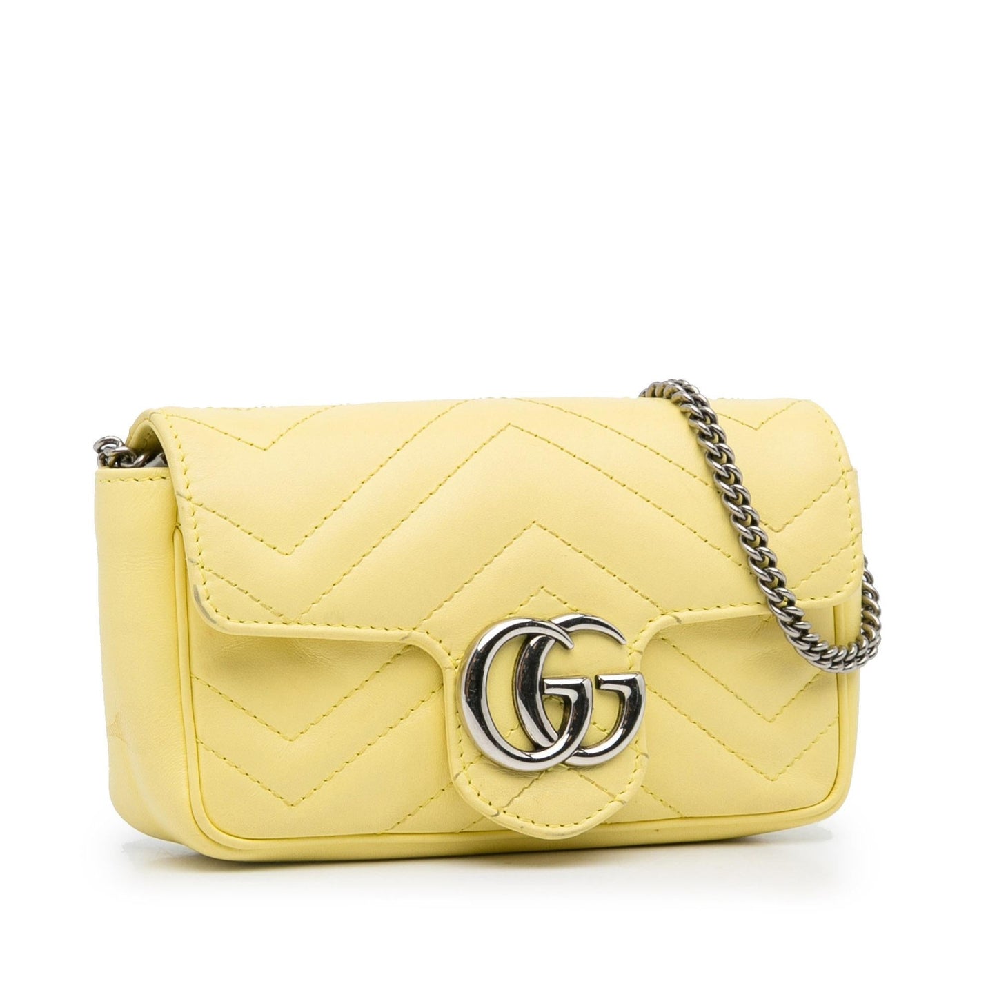 Gucci Super GG Marmont SHG-09ddxk Matelasse Calf Mini Crossbody Bag