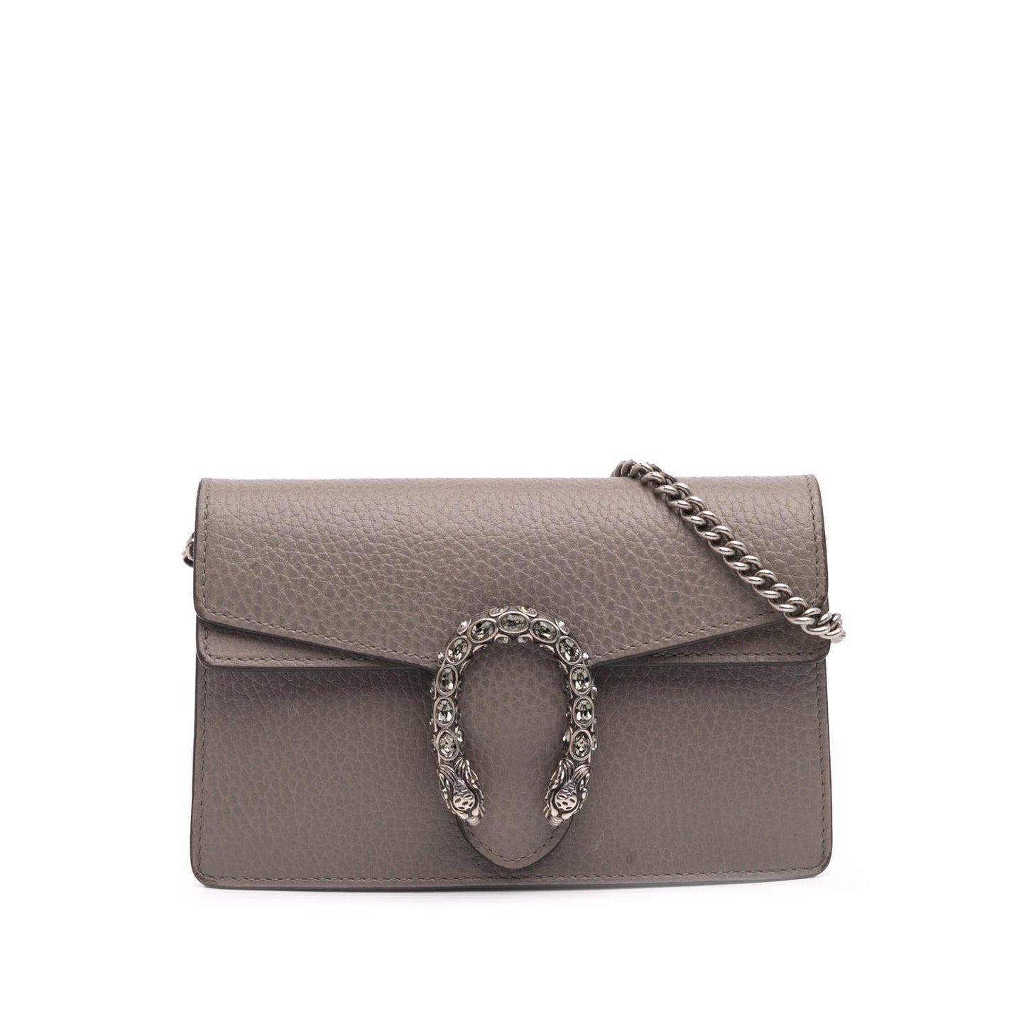 Gucci Super Dionysus Leather Calf Brown Mini Crossbody Bag Dionysus Crossbody