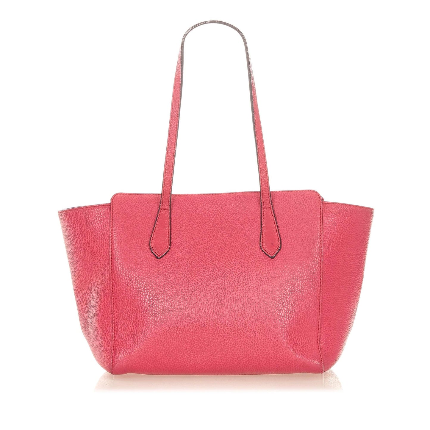 Gucci Swing SHG Leather Calf Pink Tote Bag 4