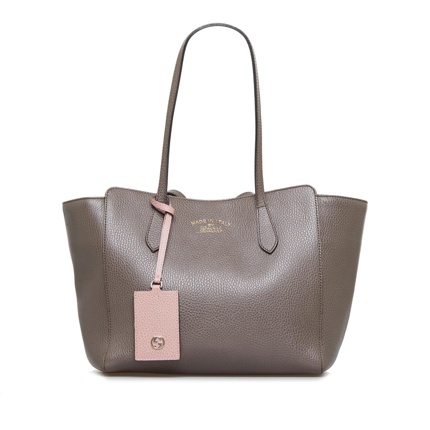 Gucci Swing SHG-rx3QRH Calf Brown Tote Bag