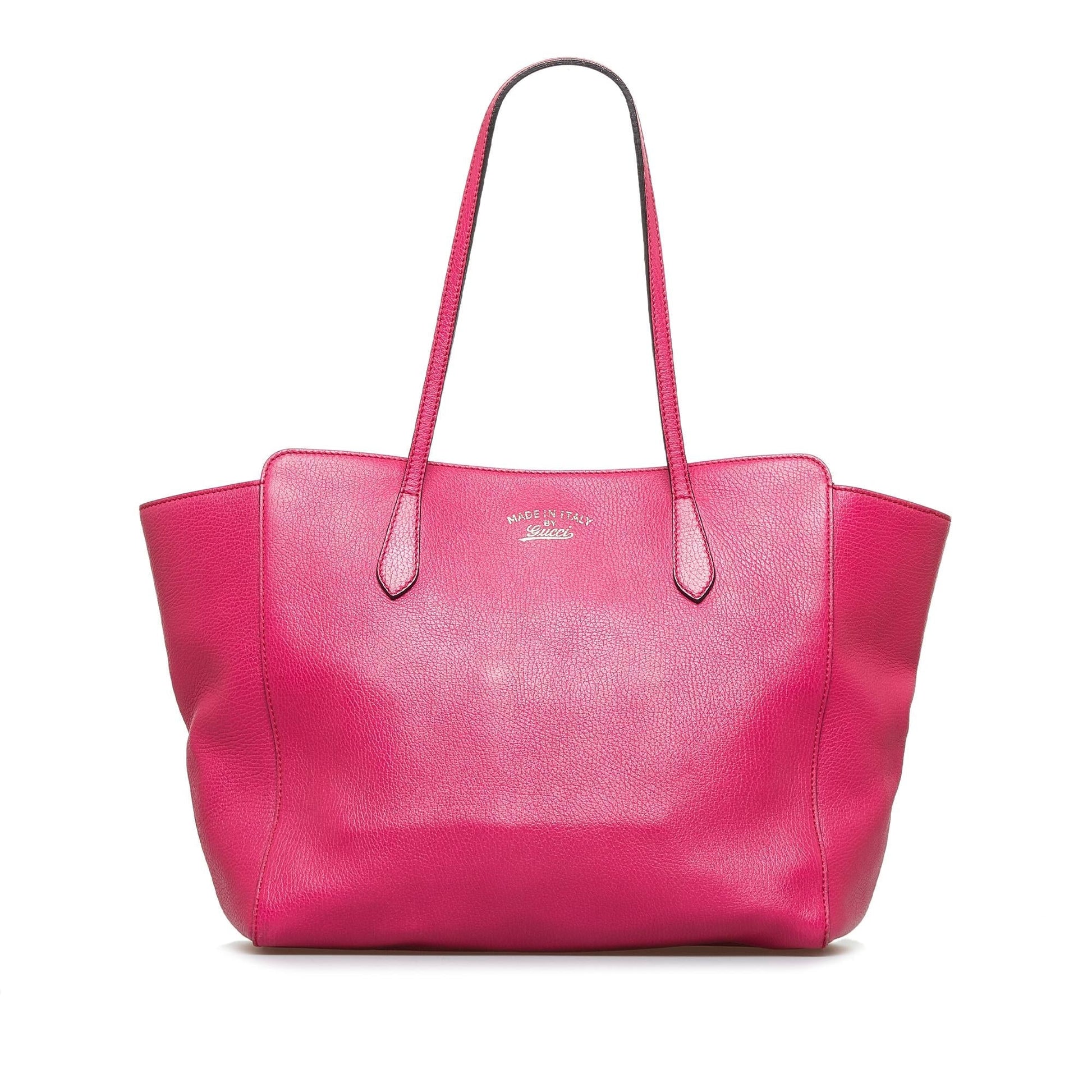 Gucci Swing SHG-2OdVmY Calf Pink Tote Bag