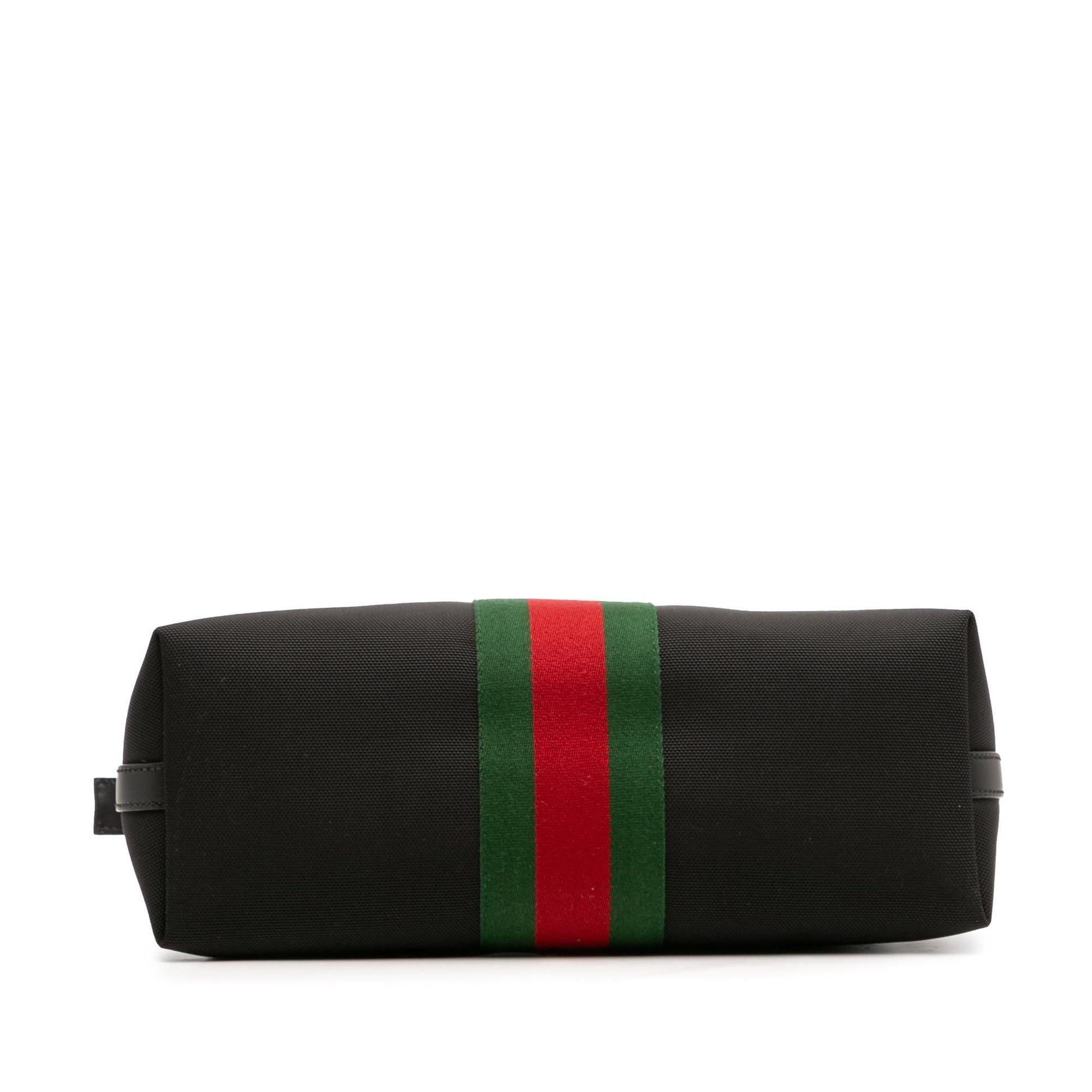 Gucci Techno Web Canvas Travel Bag