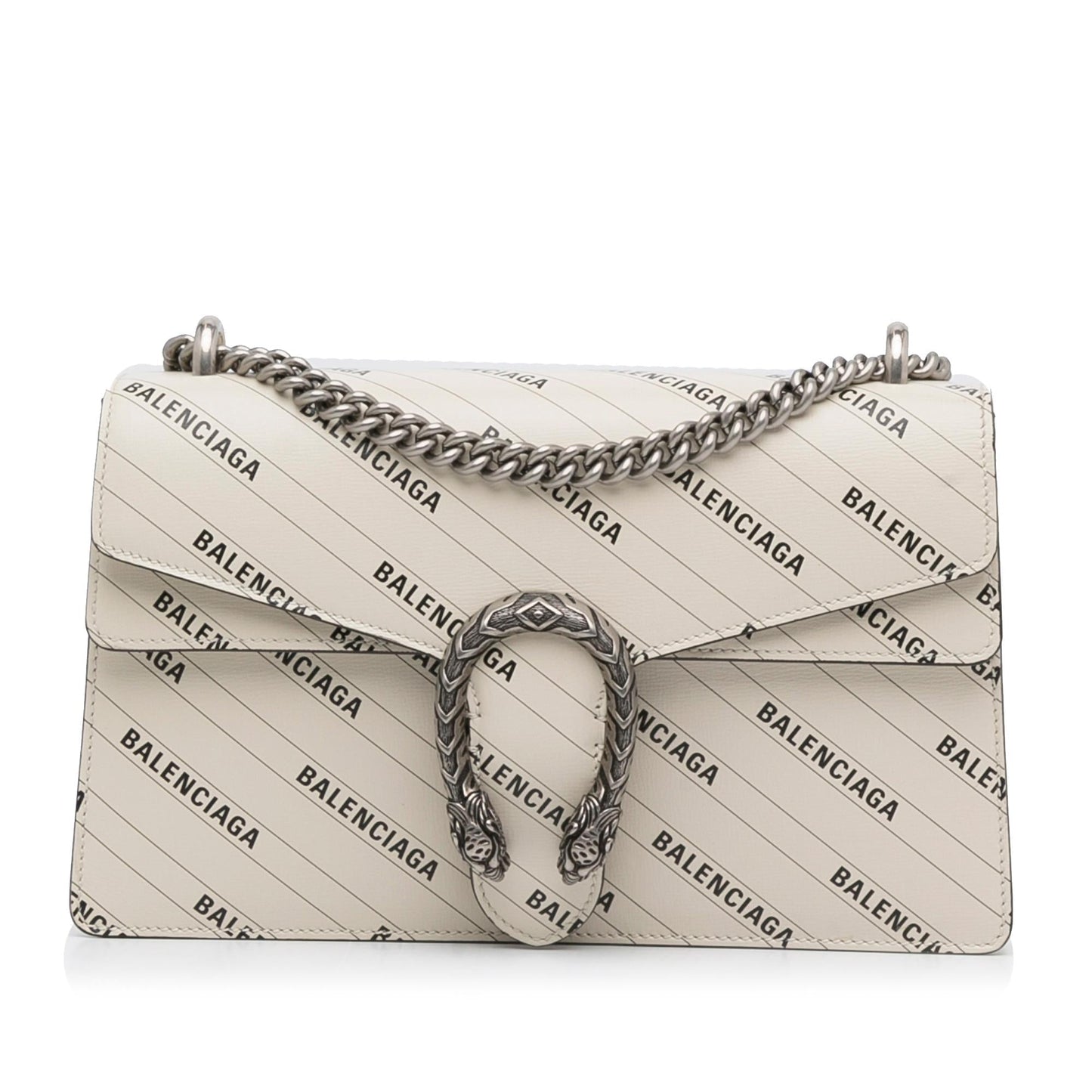 Gucci Hacker Project Dionysus SHG-u3Krez Calf White Shoulder Bag