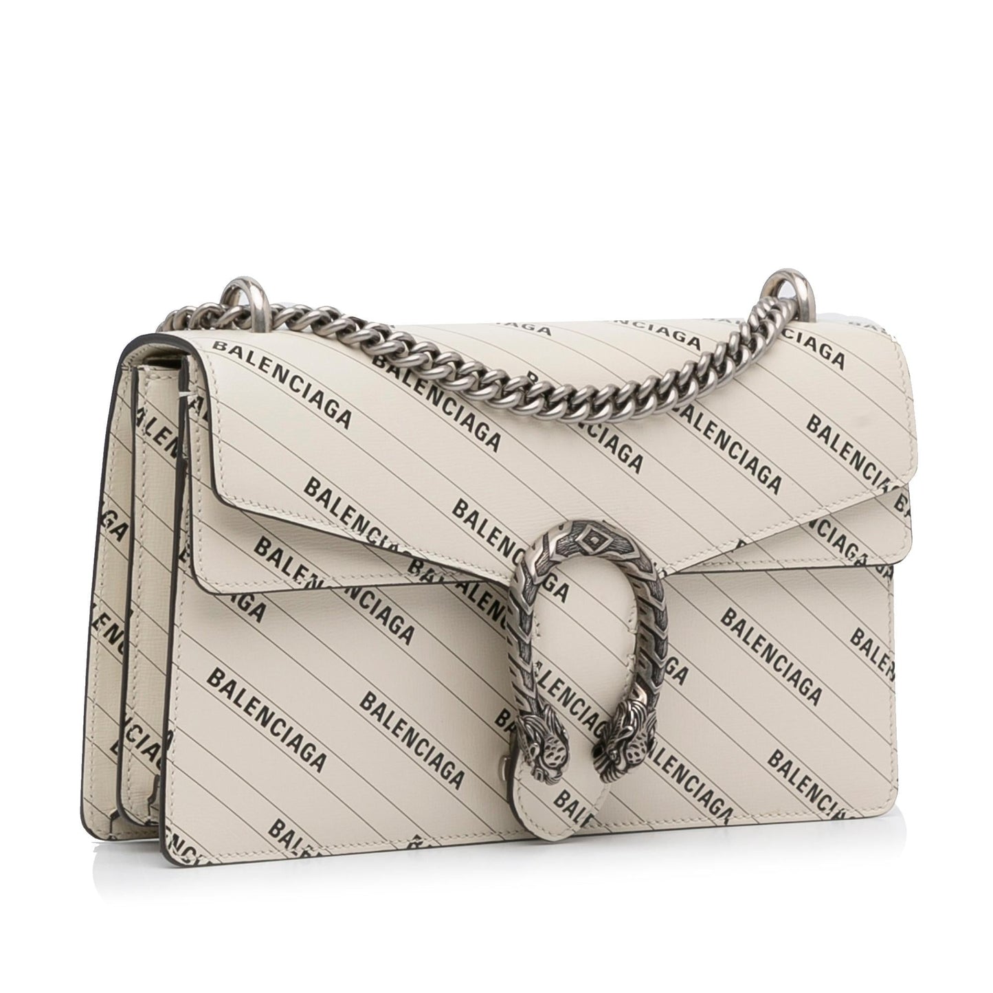 Gucci Hacker Project Dionysus SHG-u3Krez Calf White Shoulder Bag