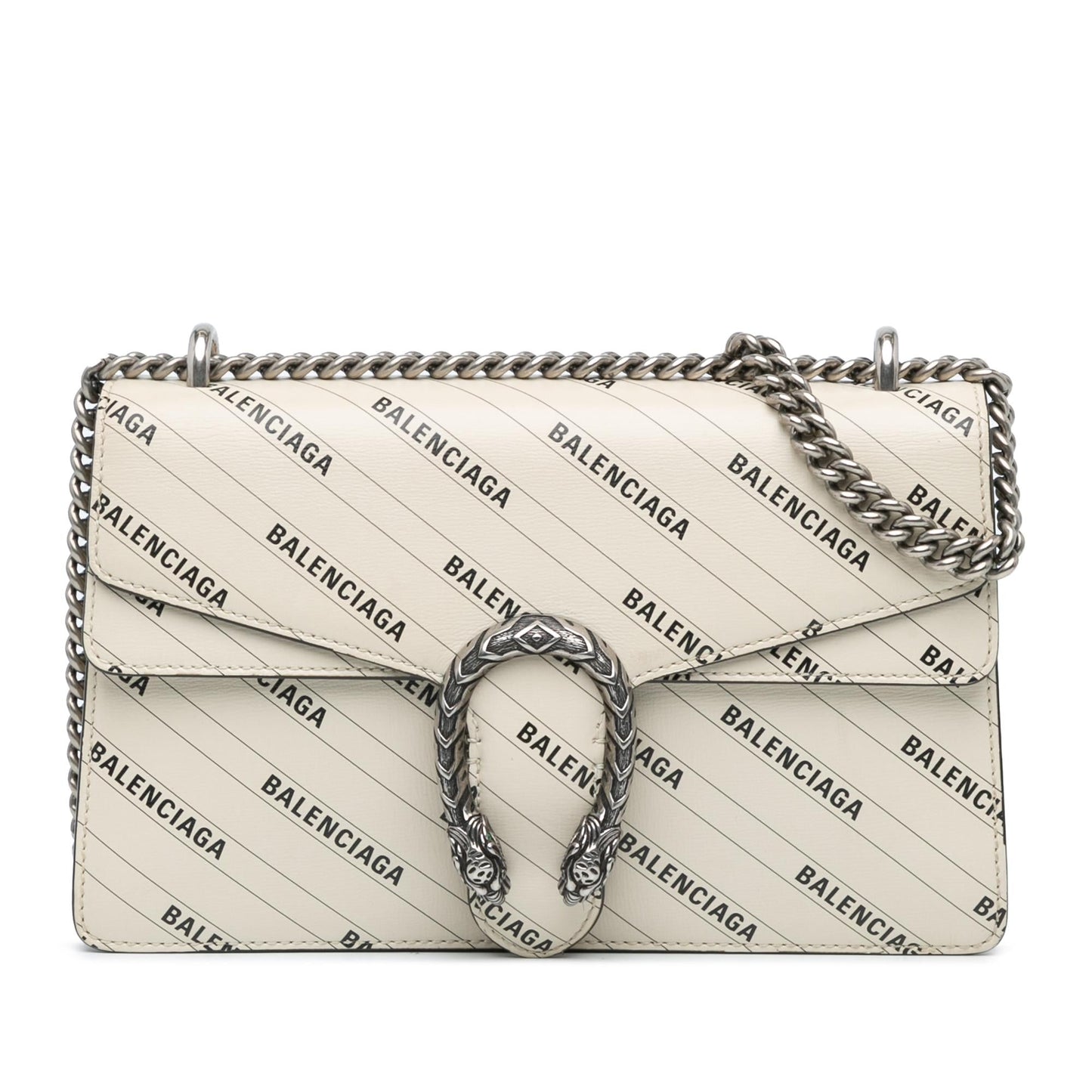 Gucci Hacker Project Dionysus Leather Calf White Small Shoulder Bag