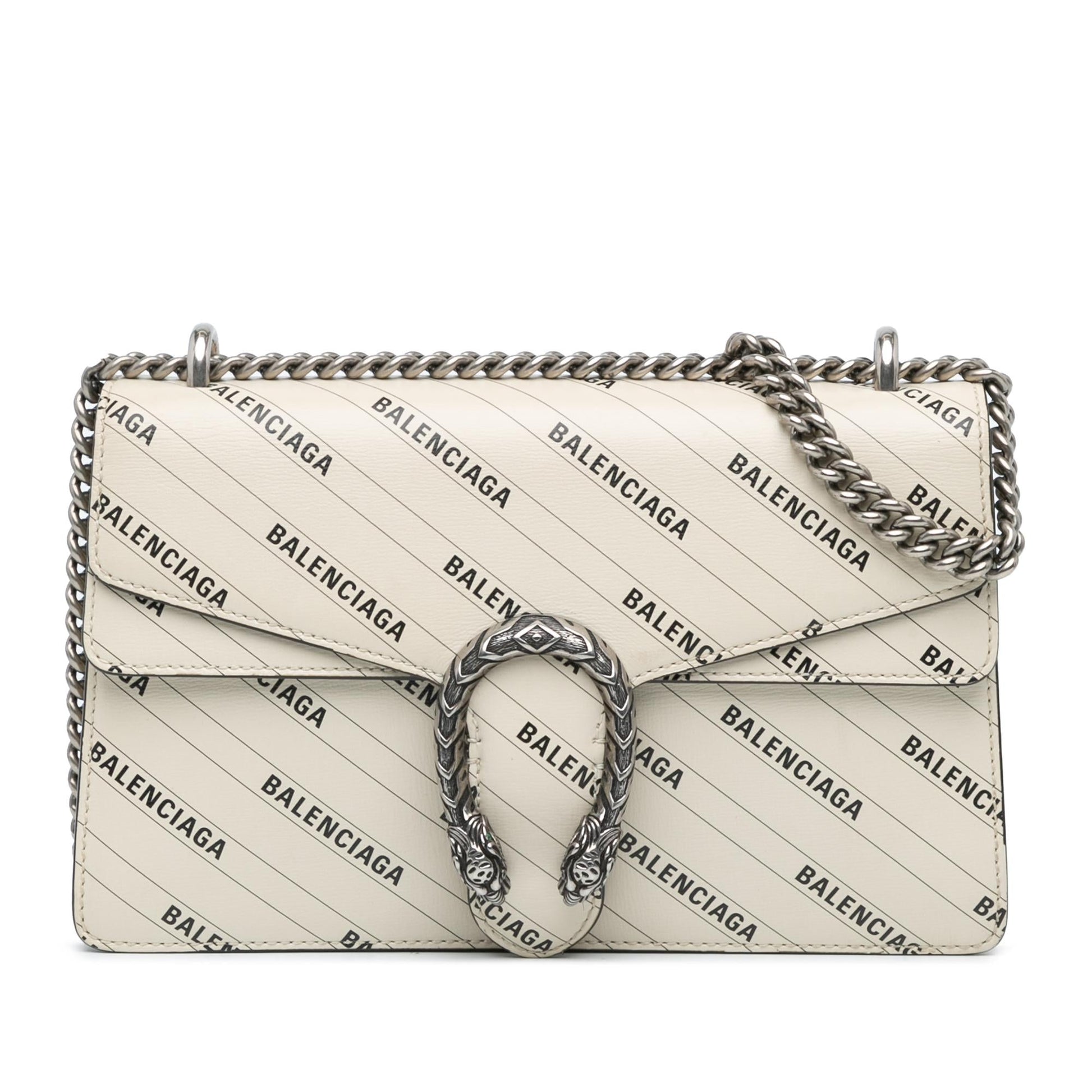 Gucci Hacker Project Dionysus Leather Calf White Small Shoulder Bag