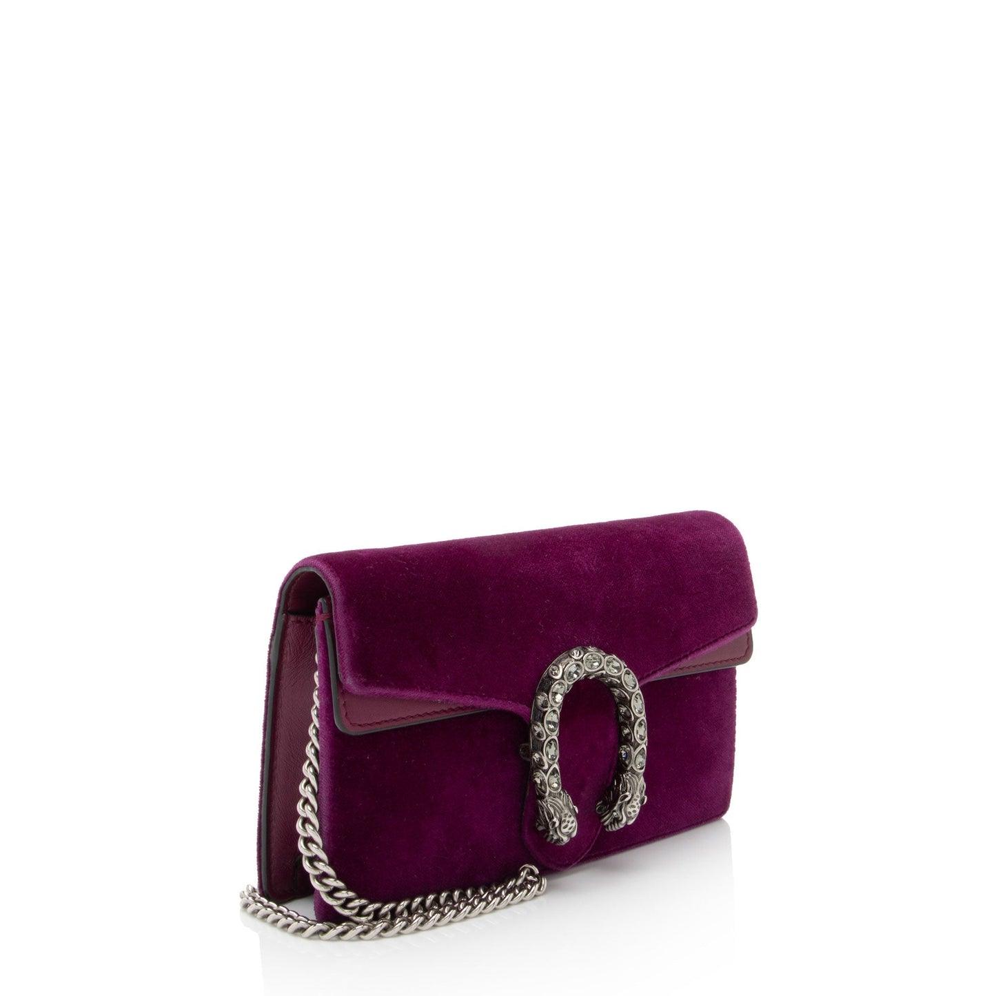 Gucci Velvet Dionysus Super SHF-p2rCnJ Leather Mini Crossbody Bag