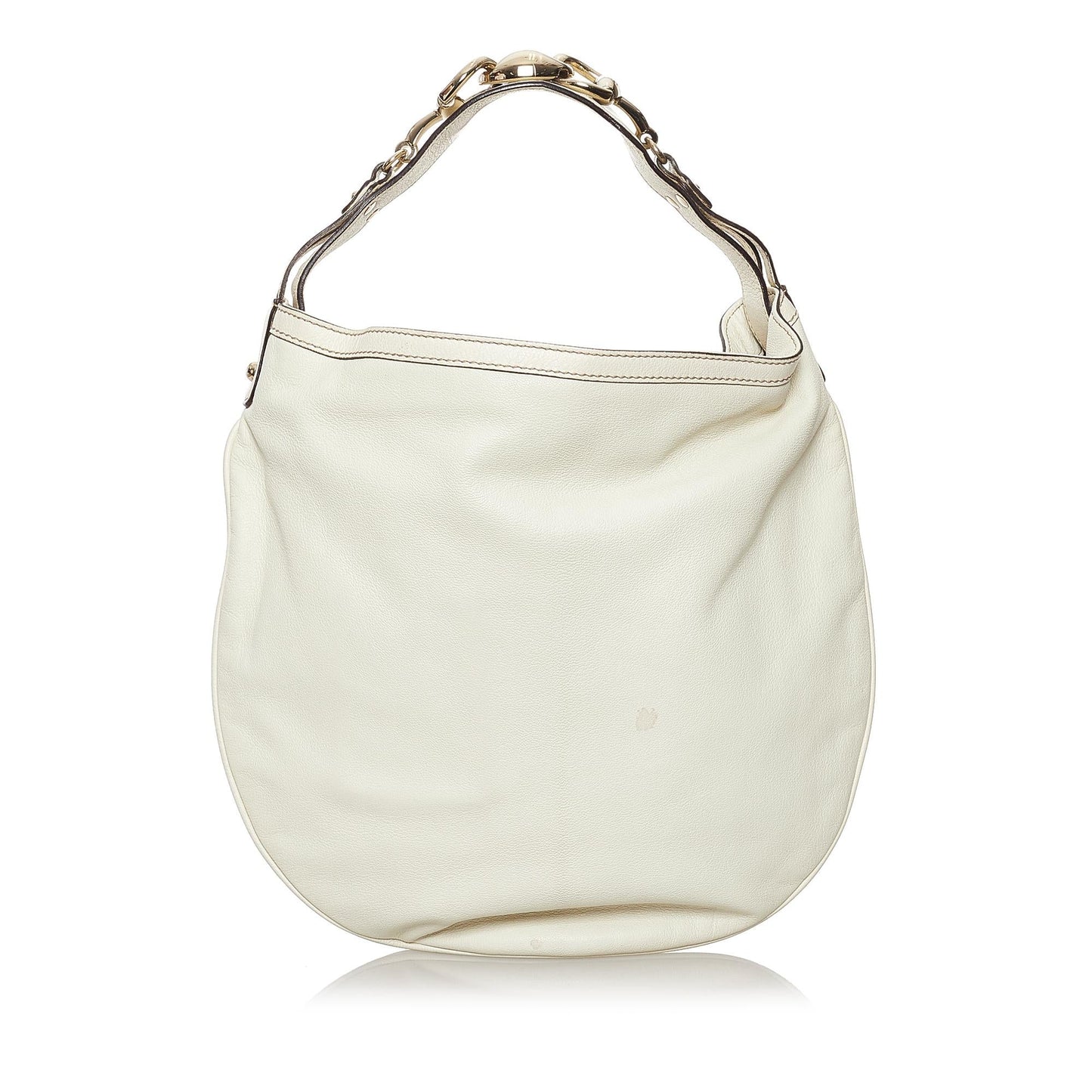 Gucci Wave SHG Leather Calf White Shoulder Bag