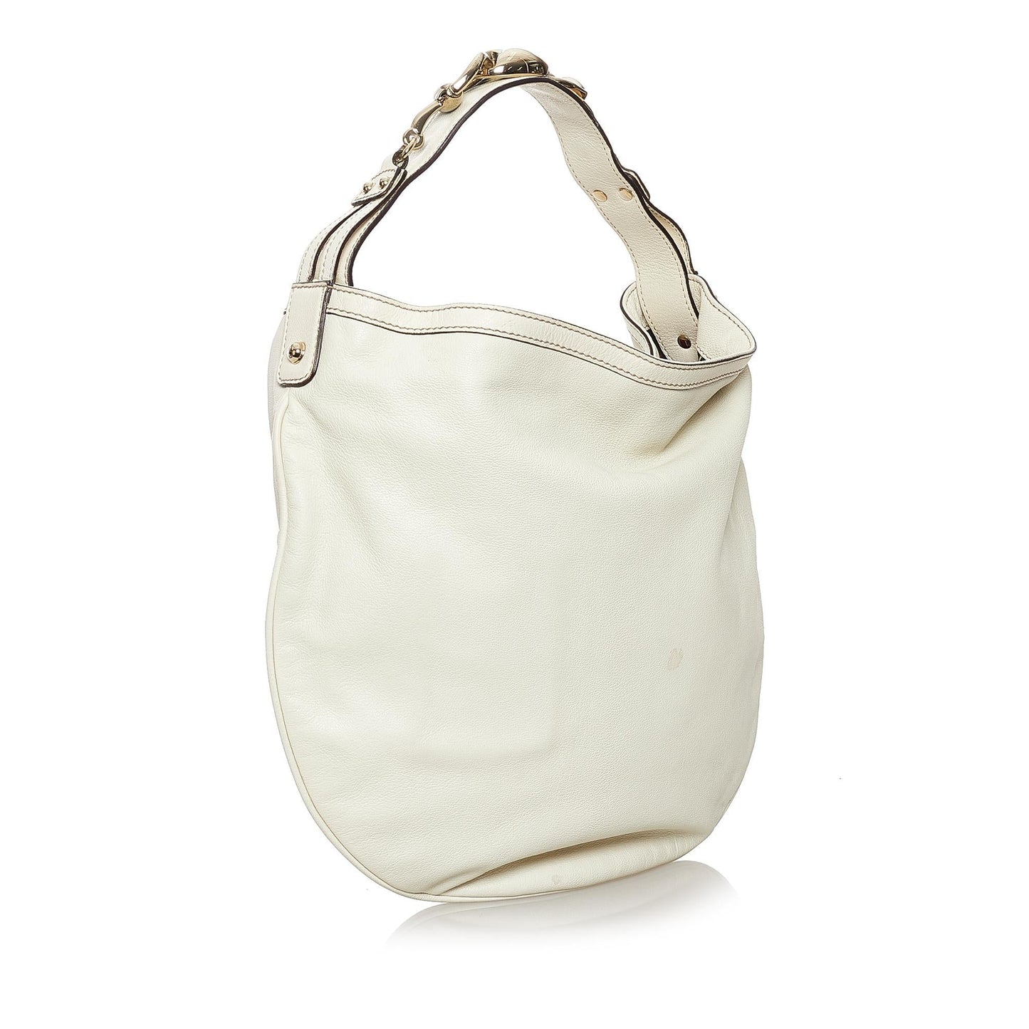 Gucci Wave SHG Leather Calf White Shoulder Bag