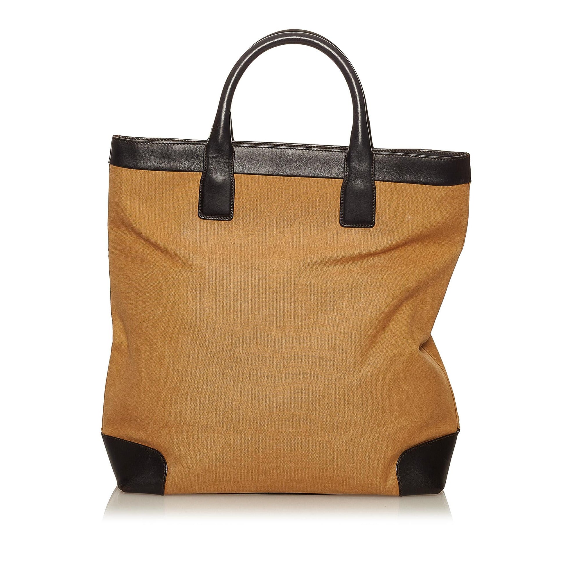 Gucci Web SHG Canvas Brown Tote Bag 3