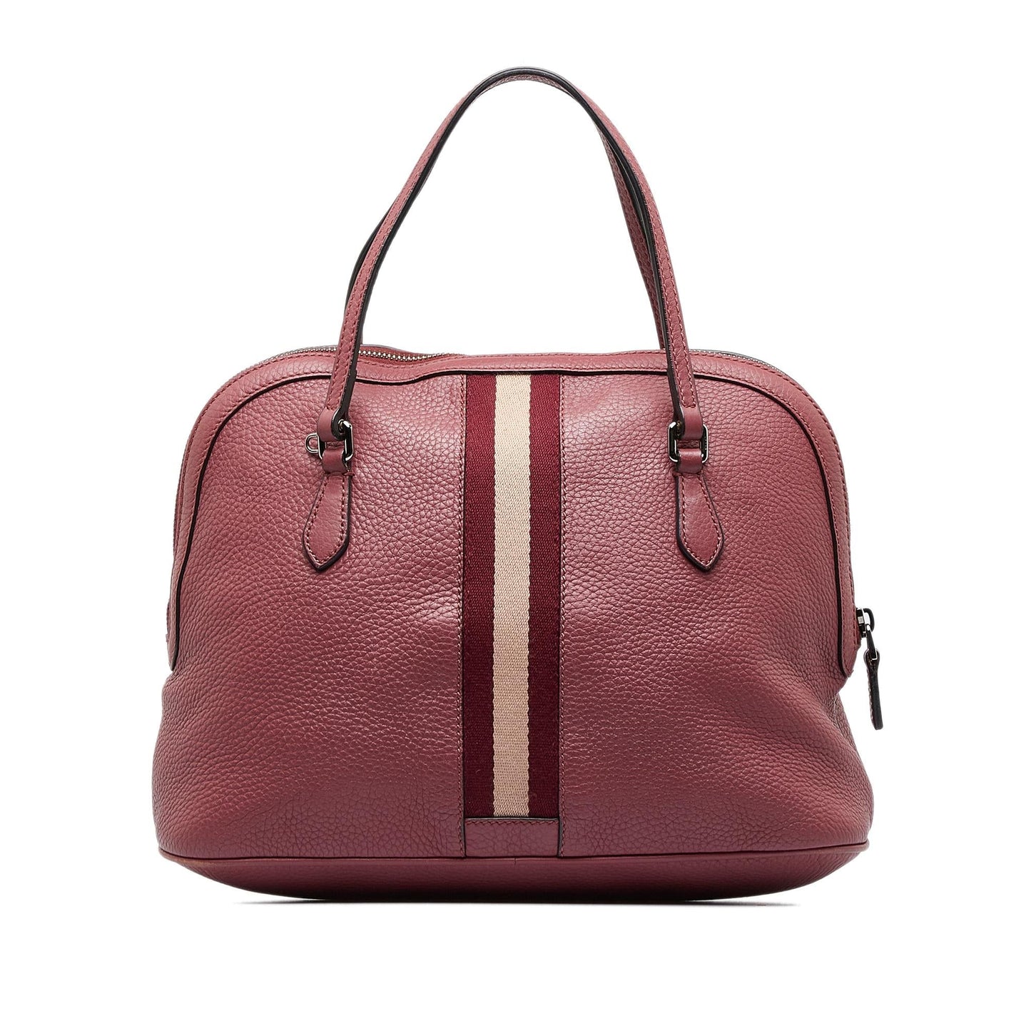 Gucci Web Dome SHG-zDCxuz Calf Red Satchel Bag