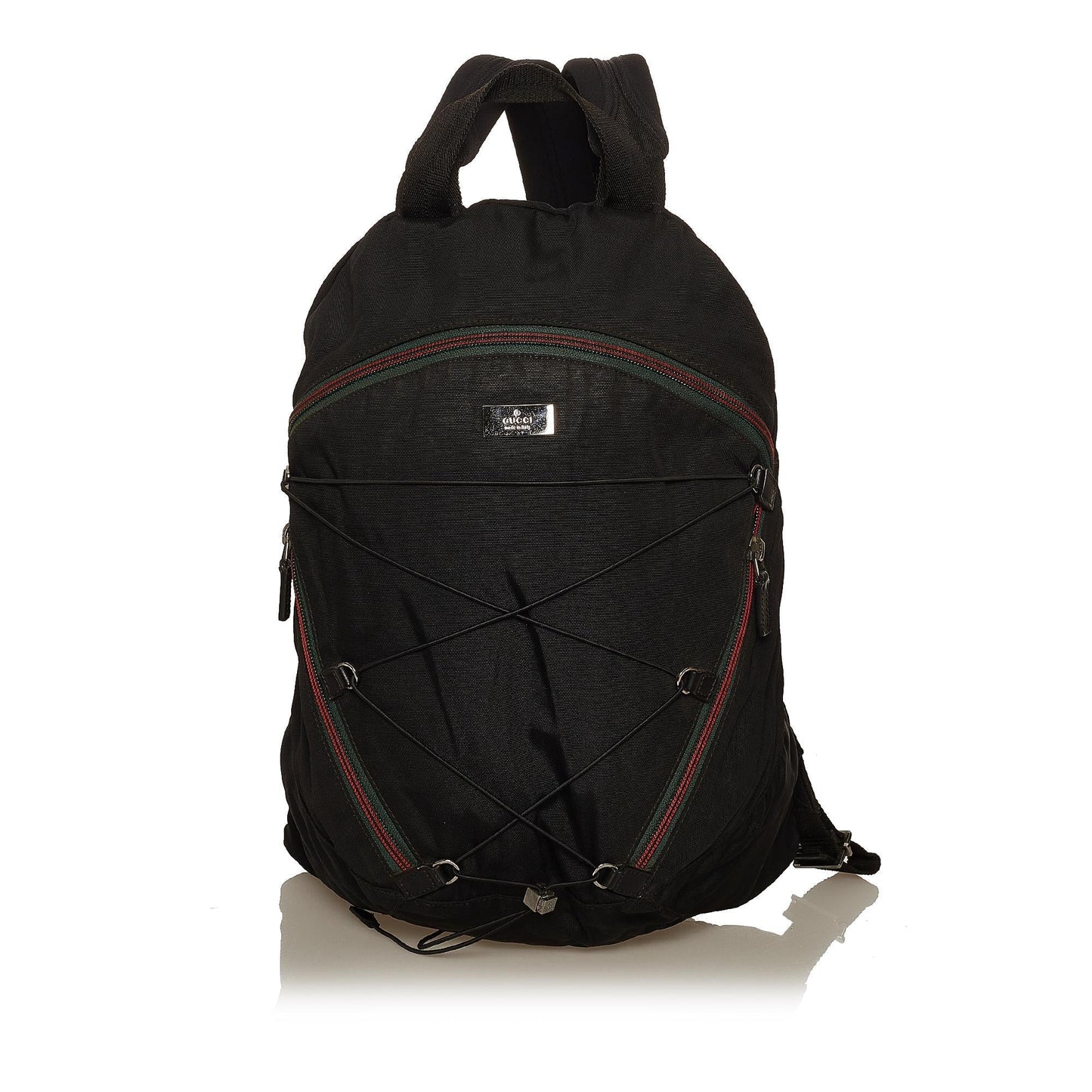 Gucci Web Backpack SHG Nylon Black
