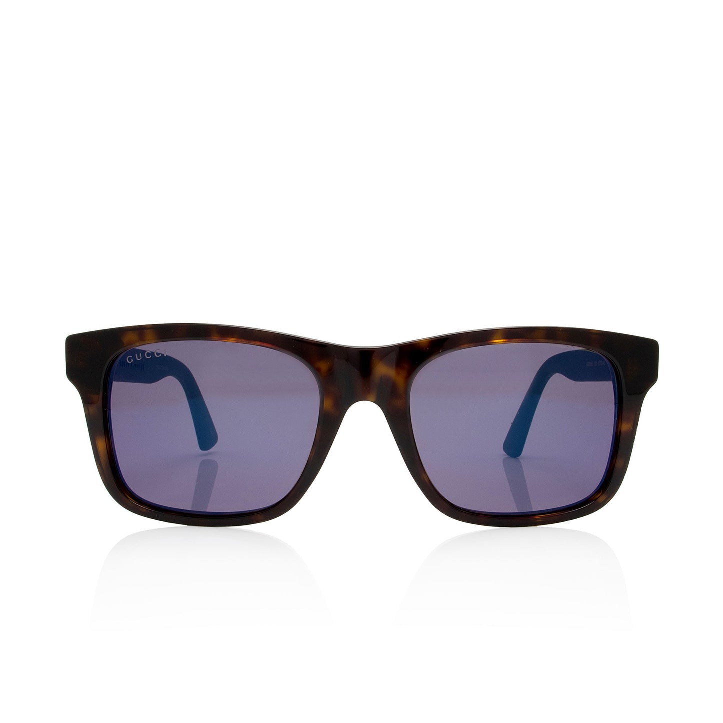 Gucci Web Square Sunglasses SHF-QXL9Rb Nylon Brown Grey Accessory