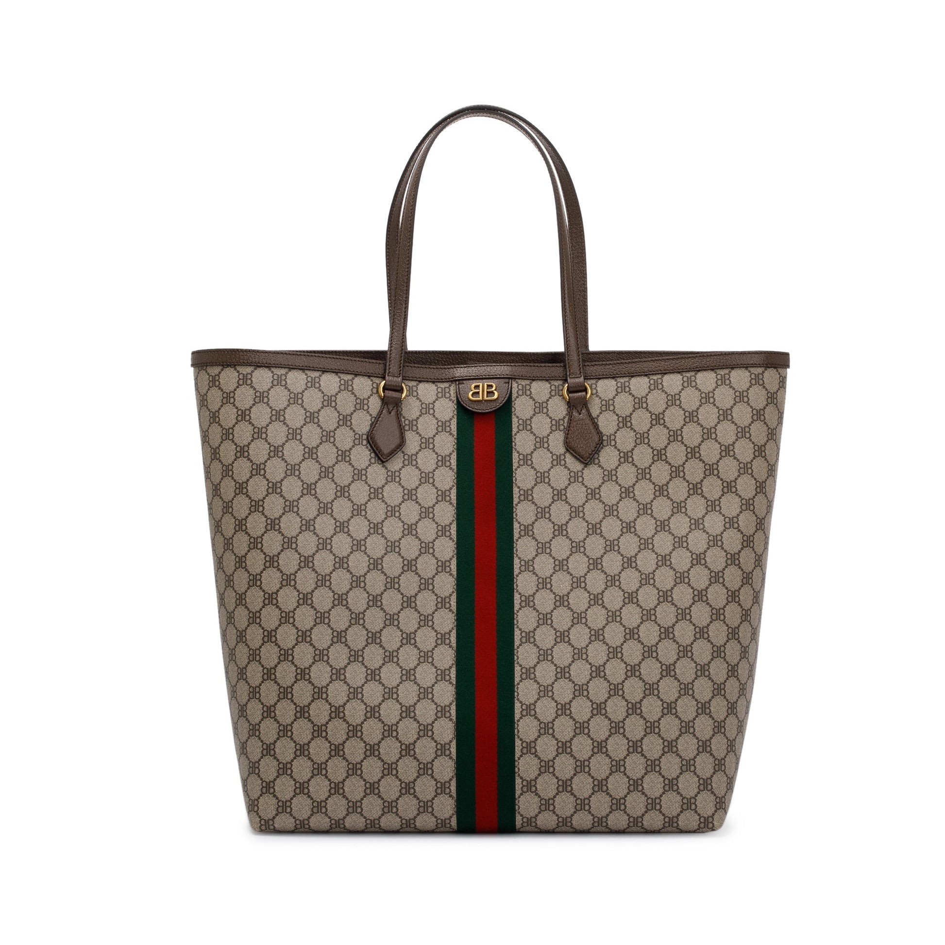 Gucci Balenciaga The Hacker Project Bb Supreme Web Large Tote Bag