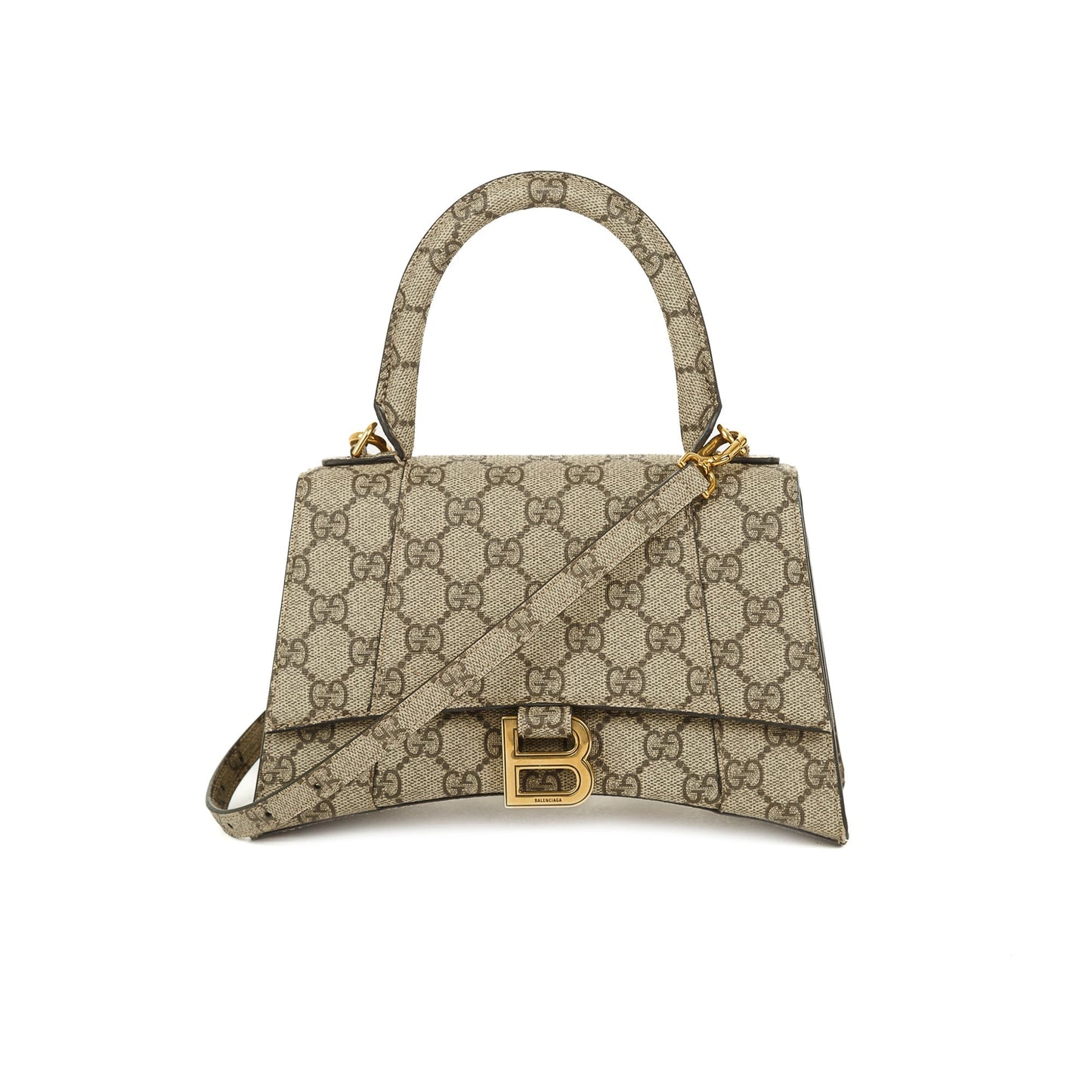 Gucci Balenciaga The Hacker Project Supreme Hourglass Top Small Travel Bag Bag 40538
