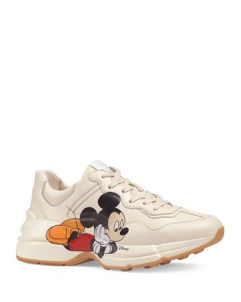 Gucci X DISNEY 'S RHYTON MICKEY Leather Travel Bag