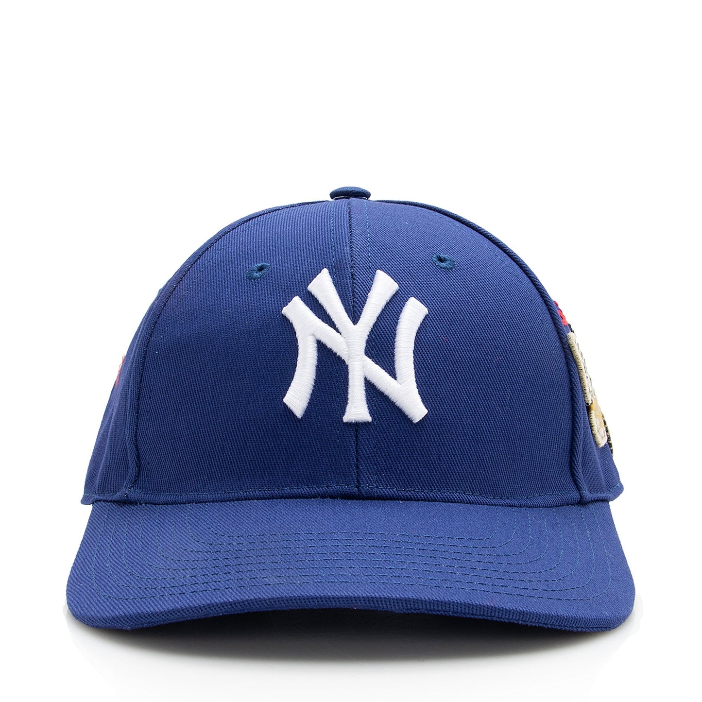 Gucci X MLB NY Yankees Cotton Blue Handbag